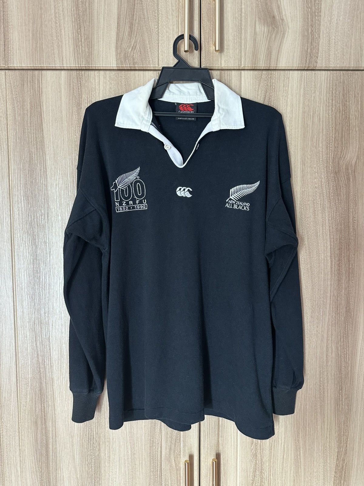 Vintage Canterbury All Blacks 100 Year Anniversary Shirt