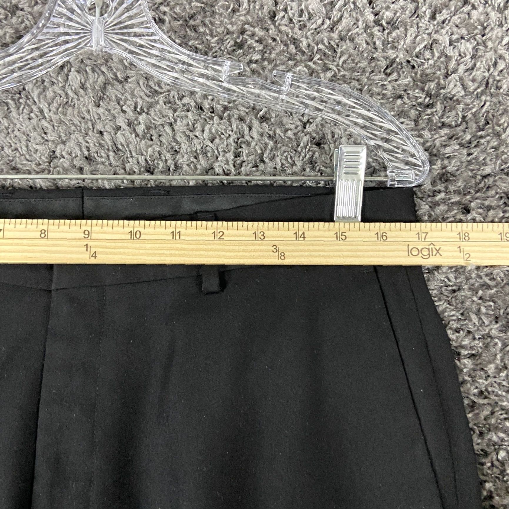 Apt. 9 APT. 9 Men's Dress Pants 34x31 Black Regular Size US 34 / EU 50 - 7 Thumbnail