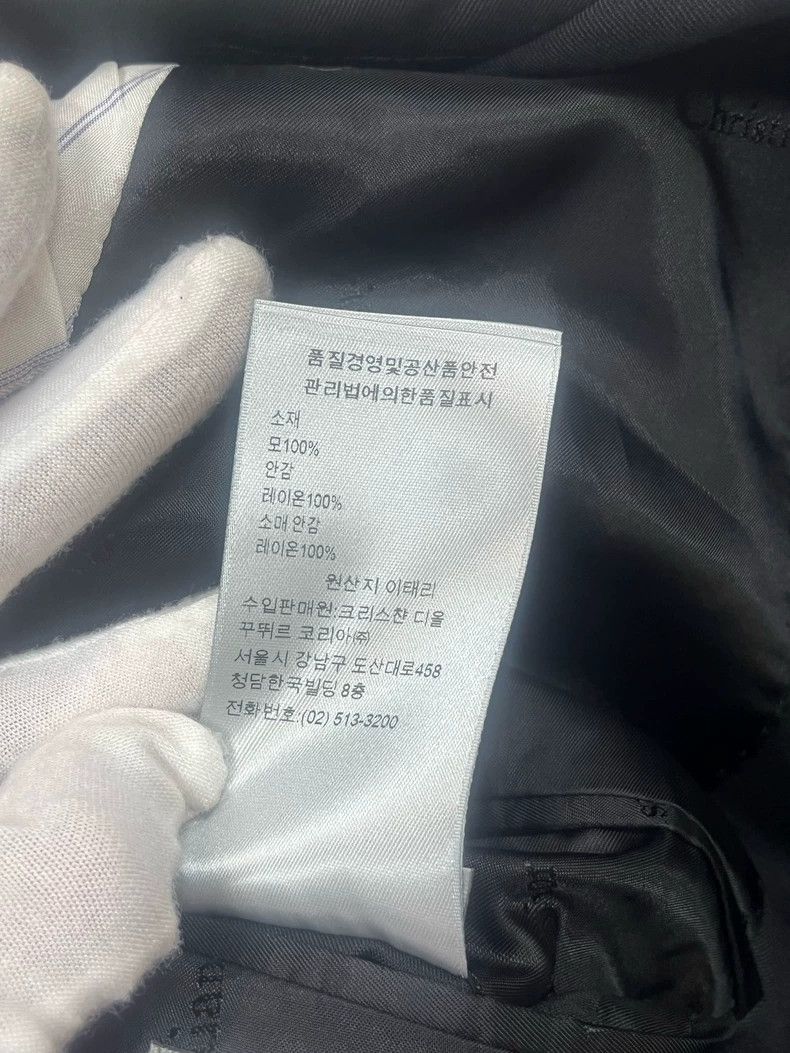 Dior Dior Double-breasted striped suit Size 48R - 8 Thumbnail