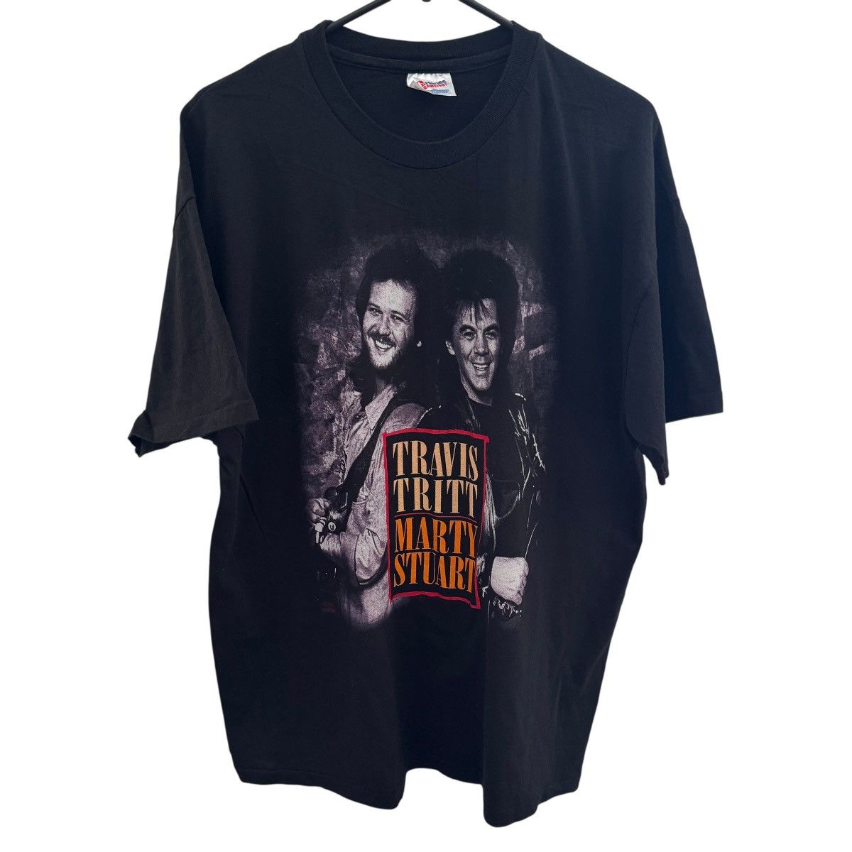 Hanes × Vintage vintage country travis tritt marty stuart band t shirt Size US XL / EU 56 / 4 - 2 Thumbnail