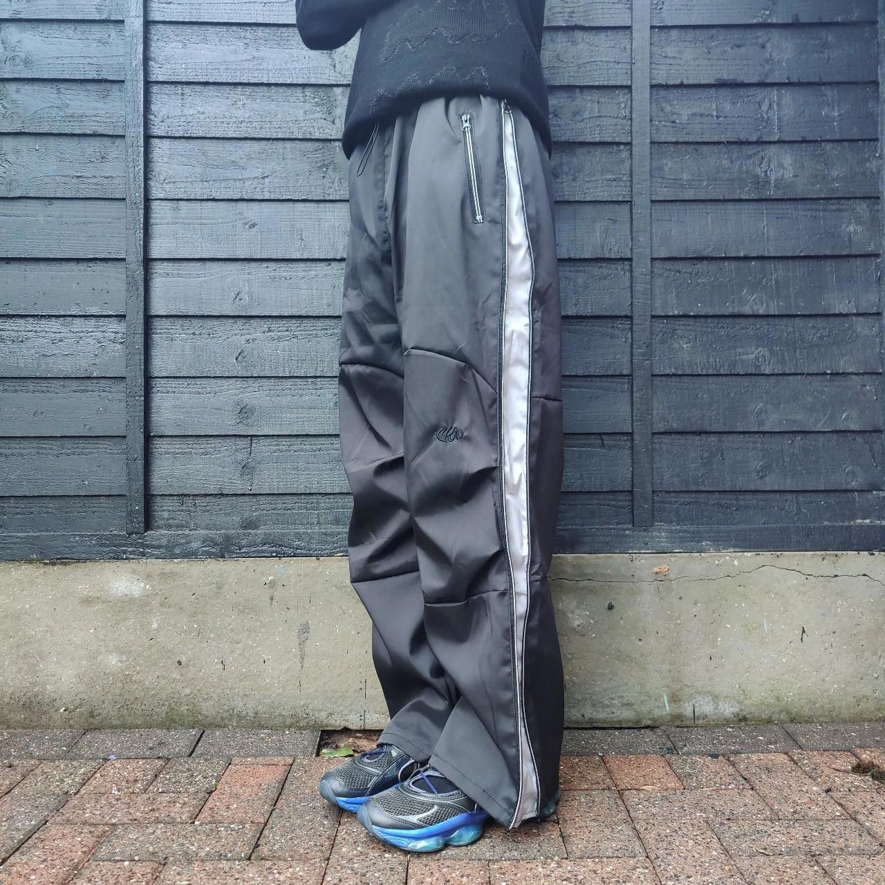 Other Black/White Sidezip Trousers Size US 30 / EU 46 - 1 Thumbnail