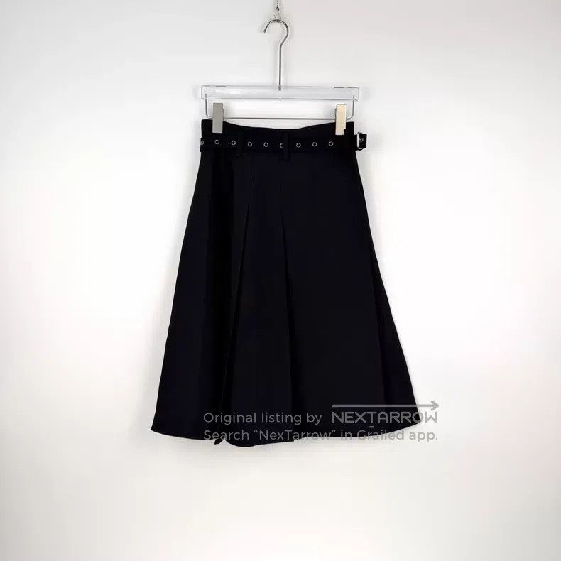 Dior Dior Black wool Mahai wool skirt Size 24" / US 00 / IT 34 - 3 Thumbnail