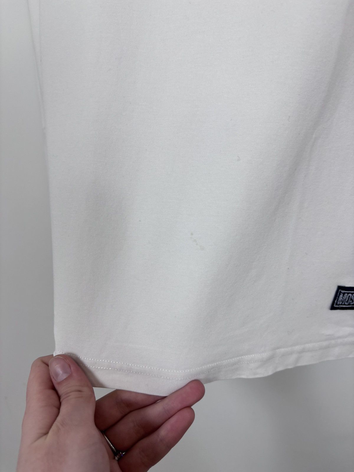 Moschino Moschino Underwear Women’s White Short Sleeve T-Shirt Tee Size XXL / US 16-18 / IT 52-54 - 8 Thumbnail