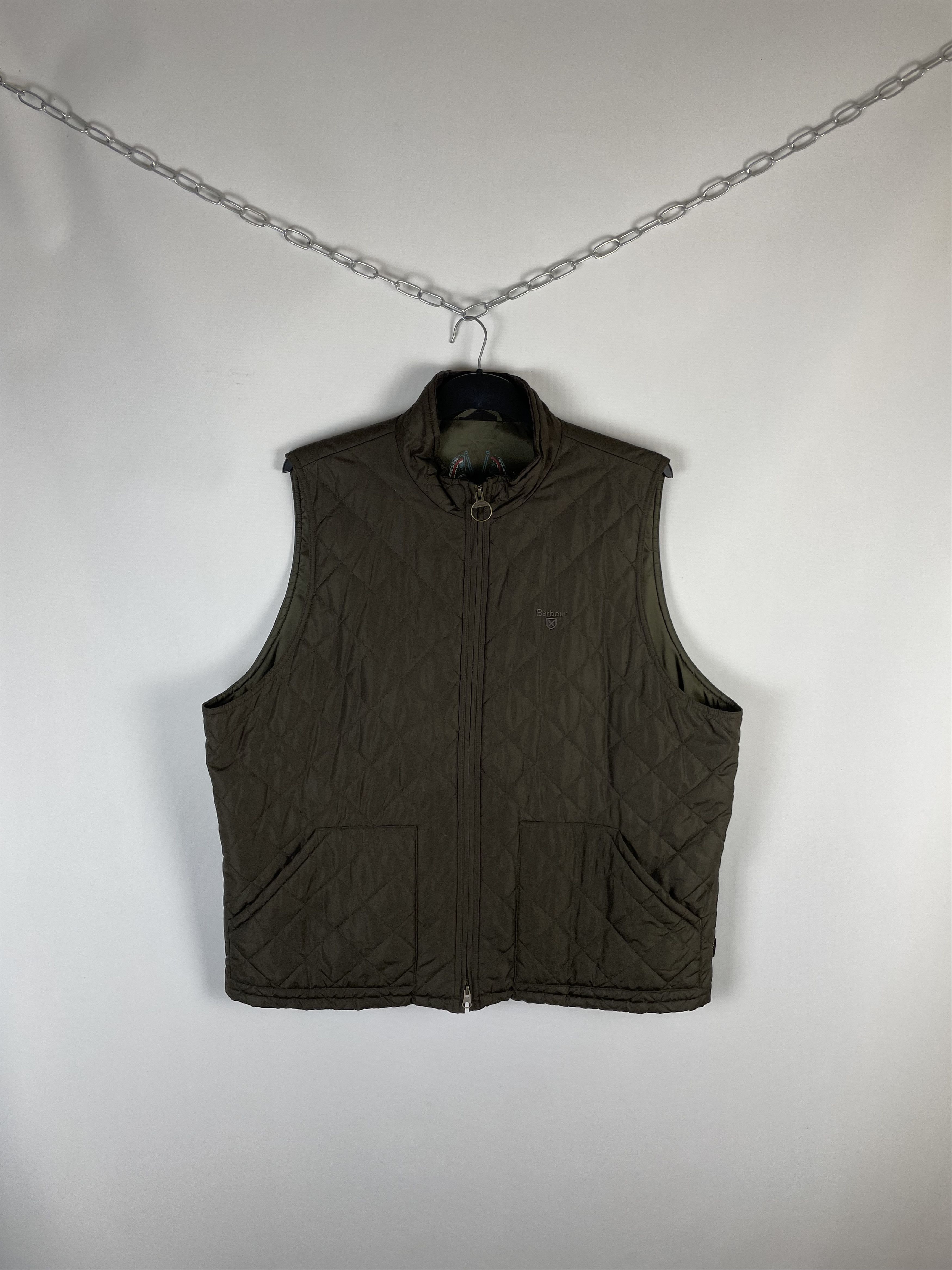 Barbour Vintage Barbour Vest Mens Size US XXL / EU 58 / 5 - 1 Thumbnail