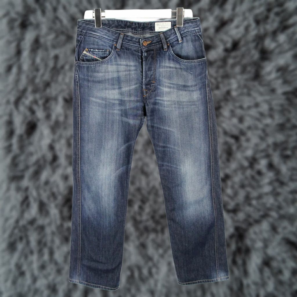 Diesel Diesel Bonsky 008ST Jeans Men's W30/L32 Straight Fit Button Fly Distressed Jeans Size US 30 / EU 46 - 1 Thumbnail