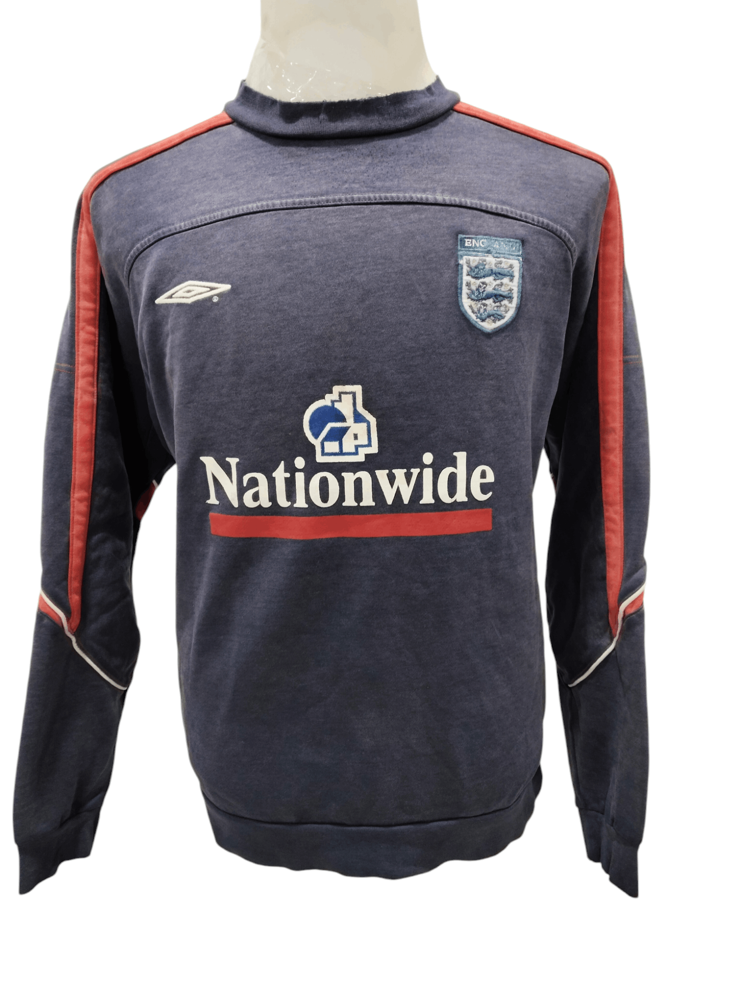Vintage Thrashed England Team Football Team Sweatshirt