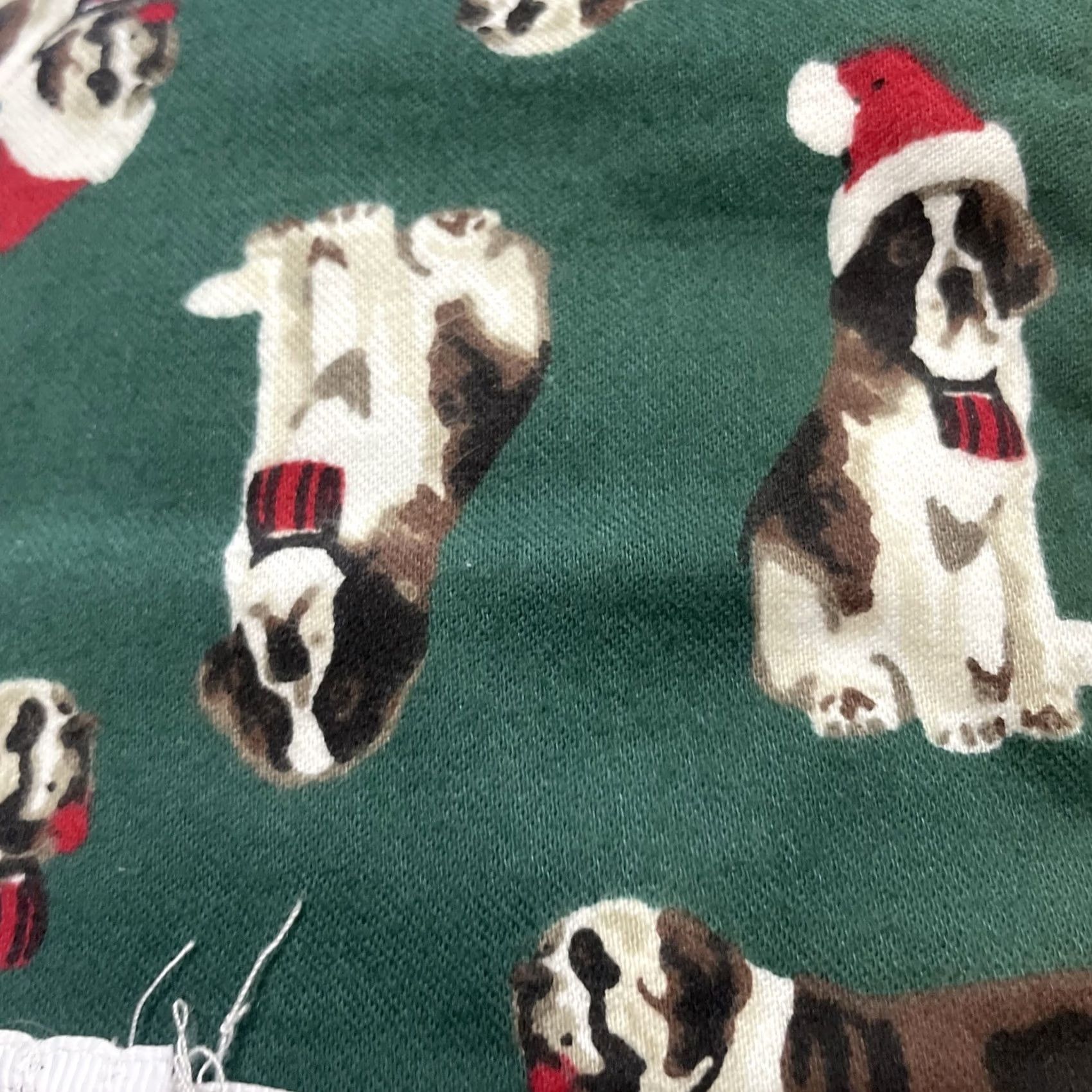 Old Navy Old Navy Flannel Pajama Pants Men XL Christmas Santa Dogs Green 100% Cotton Holiday Christmas 2012 NEW Size US 36 / EU 52 - 7 Thumbnail