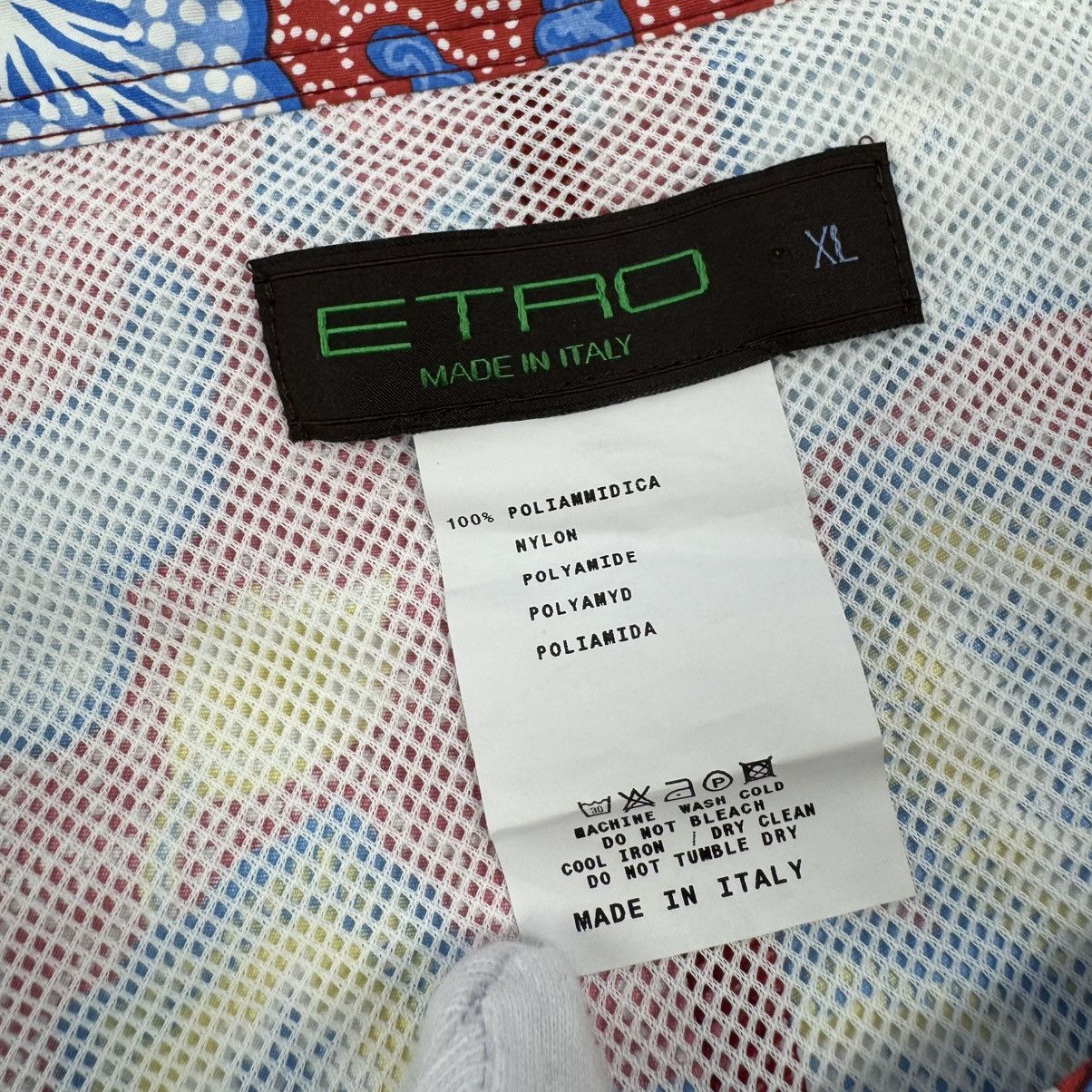 Etro Etro Paisley Floral Pattern Swim Shorts Trunks Size US 36 / EU 52 - 8 Thumbnail