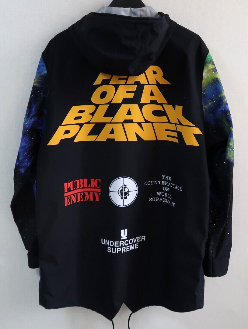 Supreme × Undercover Supreme UNDERCOVER Public Enemy Taped Seam Parka Size US M / EU 48-50 / 2 - 4 Thumbnail