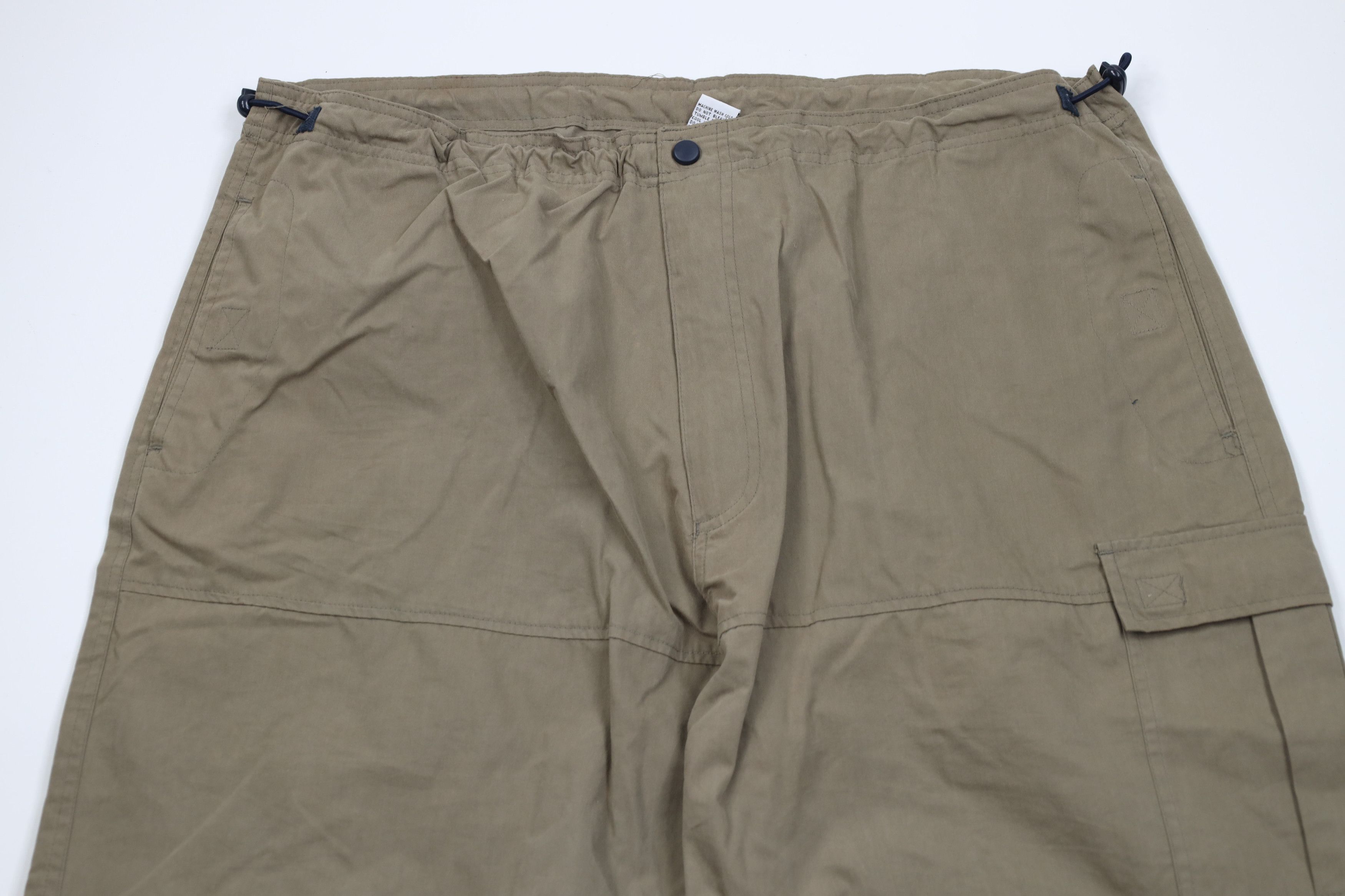 Vintage Vintage 90s Y2K Streetwear Convertible Wide Leg Cargo Pants Size US 38 / EU 54 - 2 Thumbnail