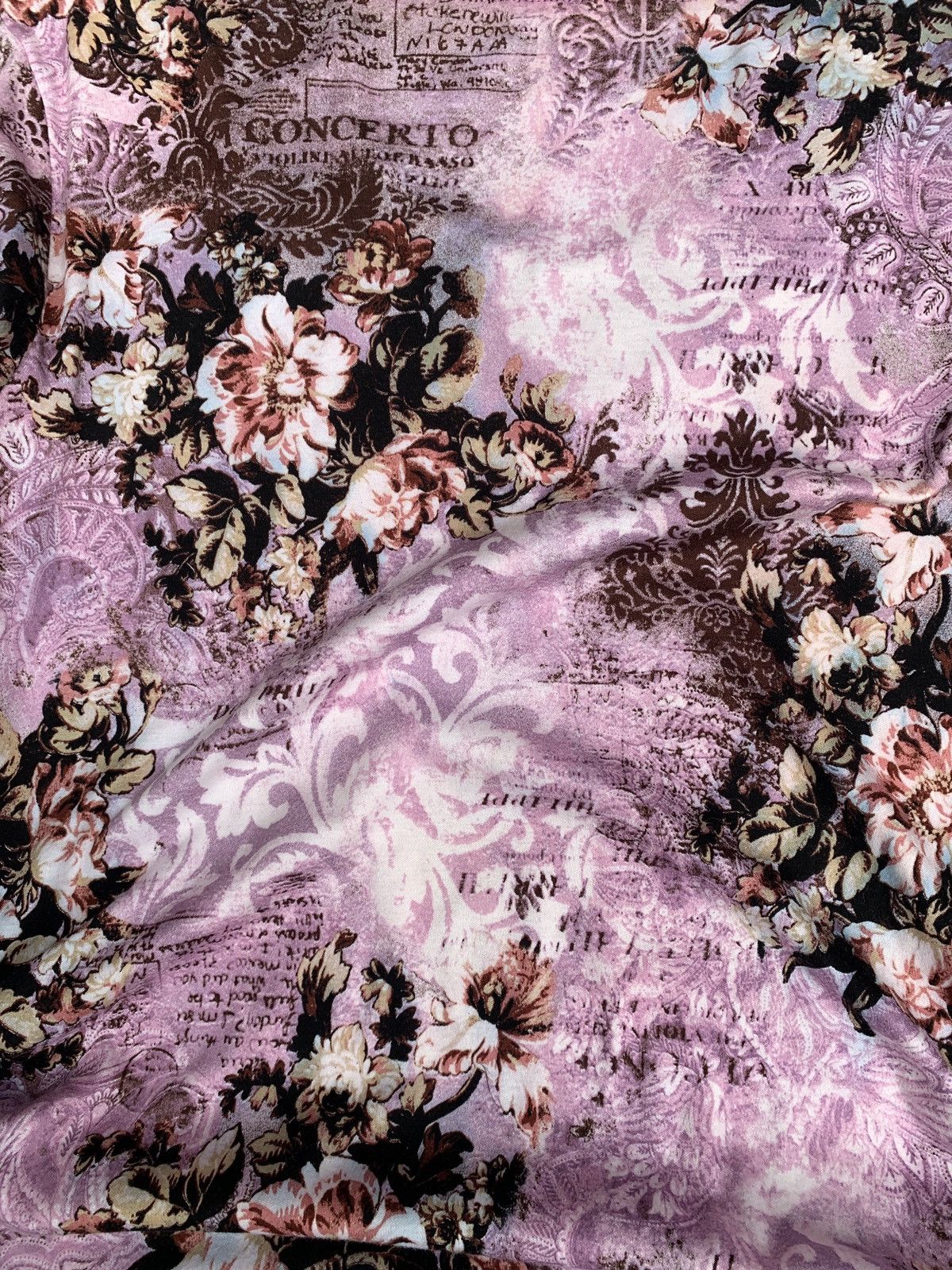 If Six Was Nine × Japanese Brand × Tornado Mart 2000s Tornado Mart Japan Floral Porm Pink Graphic Top Size M / US 6-8 / IT 42-44 - 9 Thumbnail
