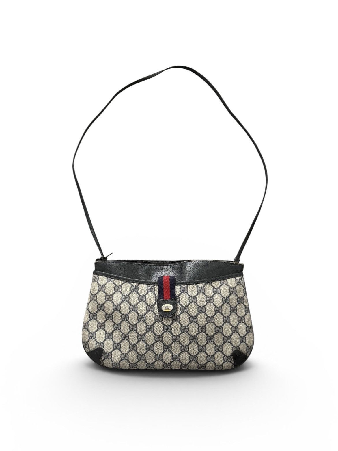Gucci Vintage Gucci GG Supreme Sherry Line Bag Size ONE SIZE - 1 Thumbnail