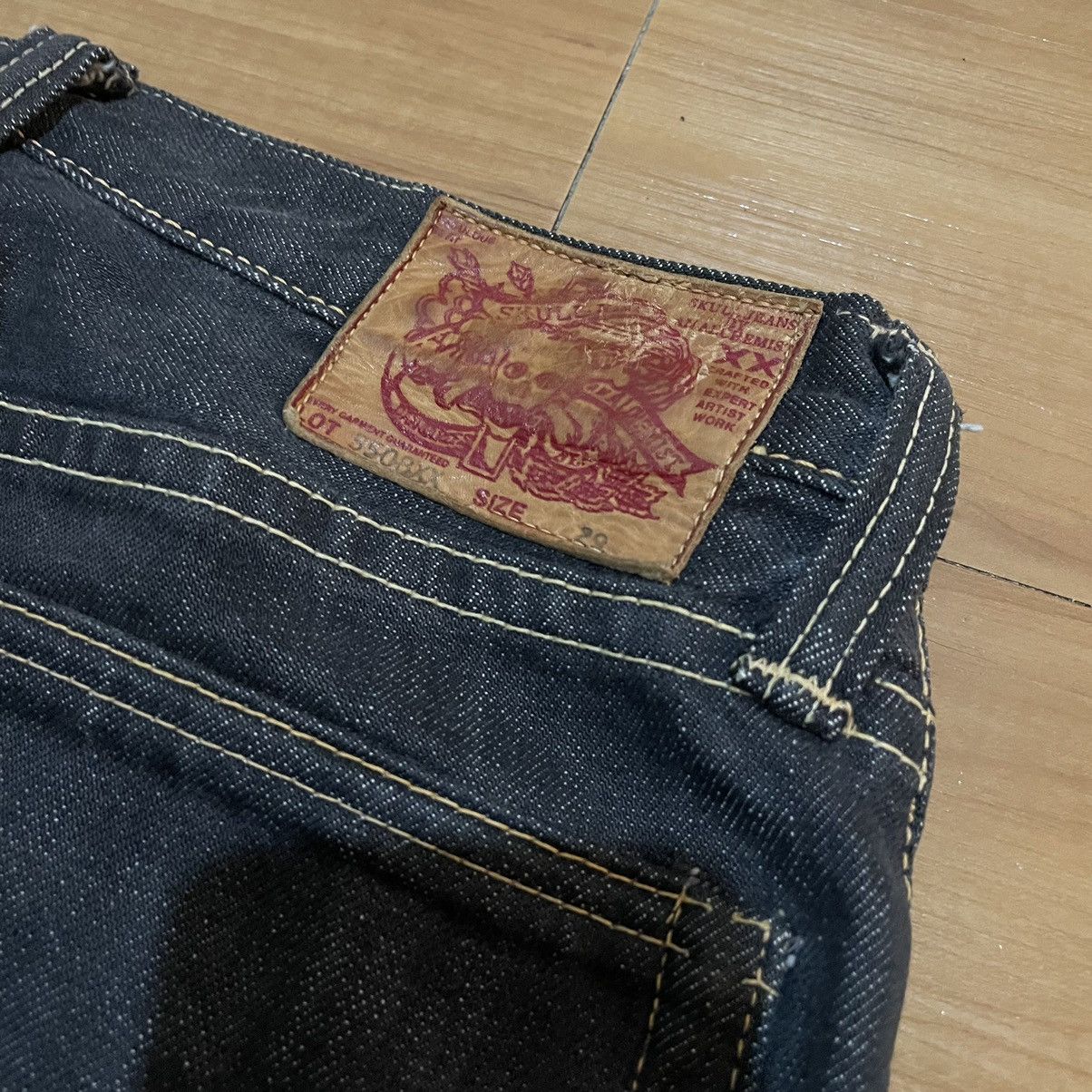 Skull Jeans by an Alchemist Skull jeans denim jeans Size US 28 / EU 44 - 6 Thumbnail