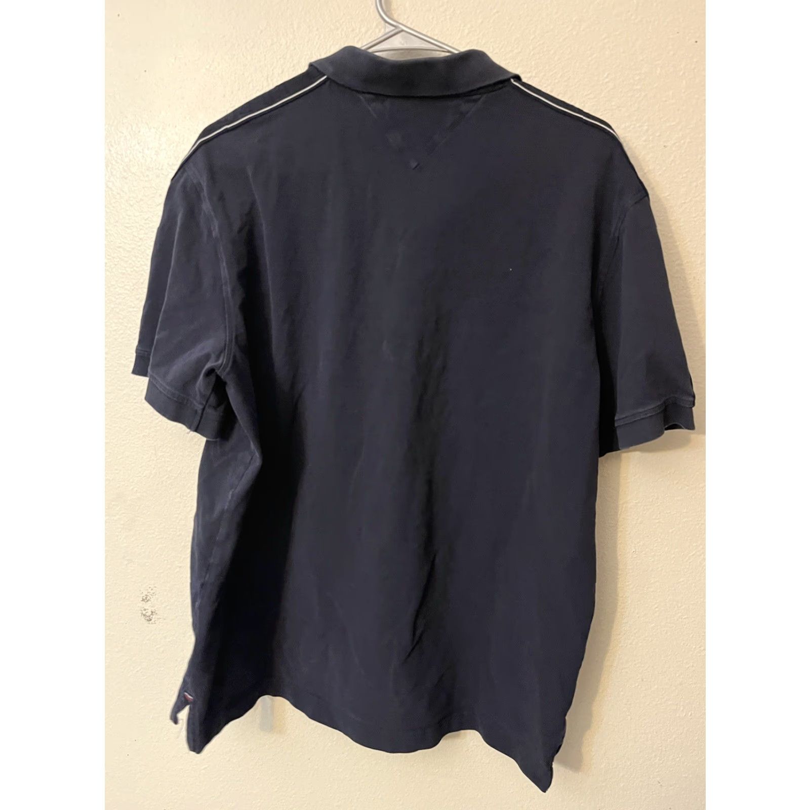 Tommy Hilfiger Tommy Hilfiger Polo Shirt Short Sleeve Men XL Navy Blue Regular Fit - Blue Navy Polo Men XL Slim Fit Shirt Size US XL / EU 56 / 4 - 3 Thumbnail