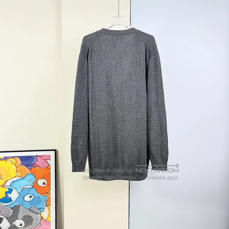 Hermes Hermes Gray Knit Cardigan Jacket Size US S / EU 44-46 / 1 - 2 Thumbnail