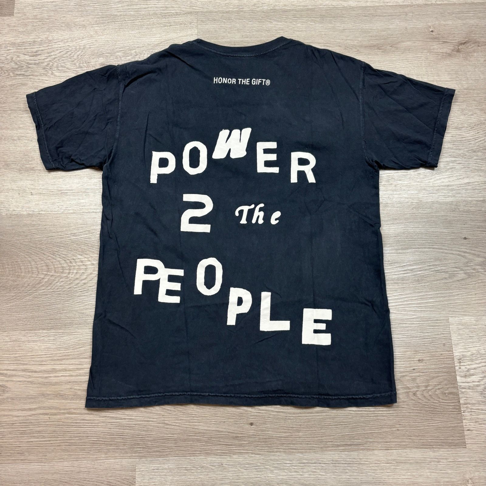 Honor the Gift Rare Honor The Gift Power 2 The People T Shirt Men's Large Size US L / EU 52-54 / 3 - 3 Thumbnail