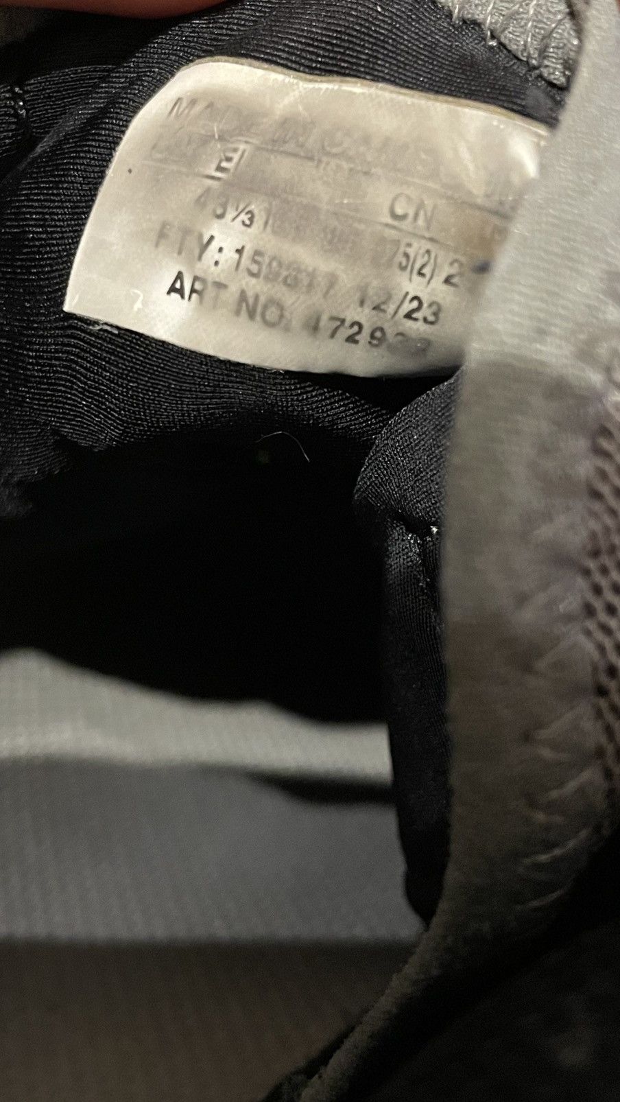 XT-6 Pewter Aurora Red gorpcore