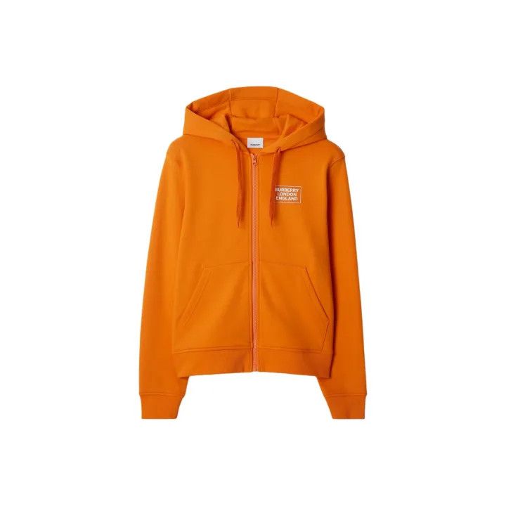 Burberry Burberry Logo Printed Casual Hoodie for Women 0079 Size M / US 6-8 / IT 42-44 - 1 Thumbnail