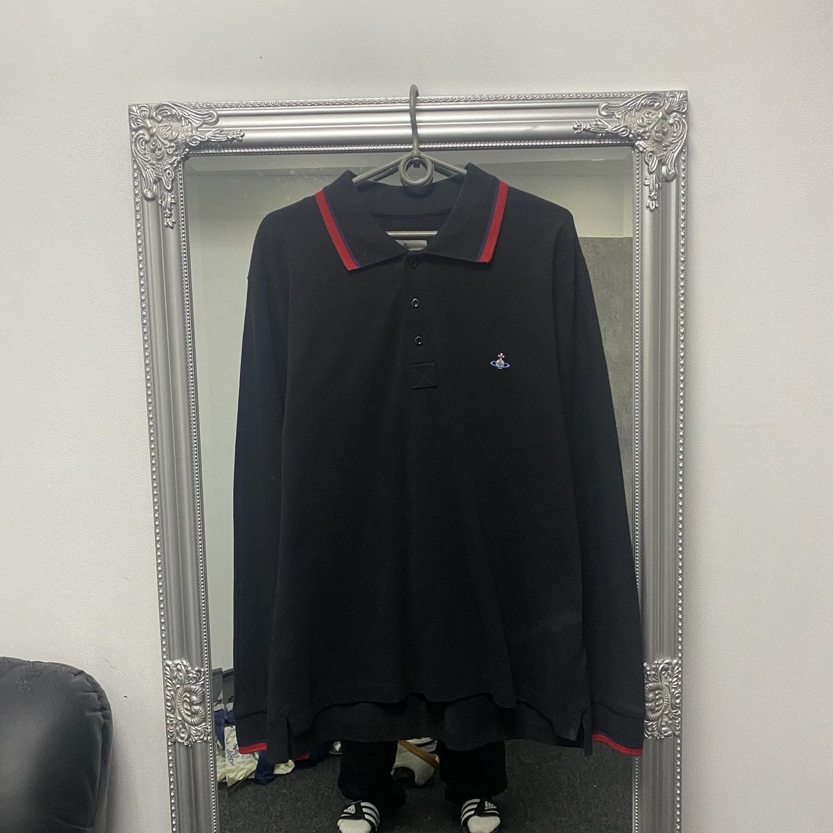 Vivienne Westwood longsleeve polo black