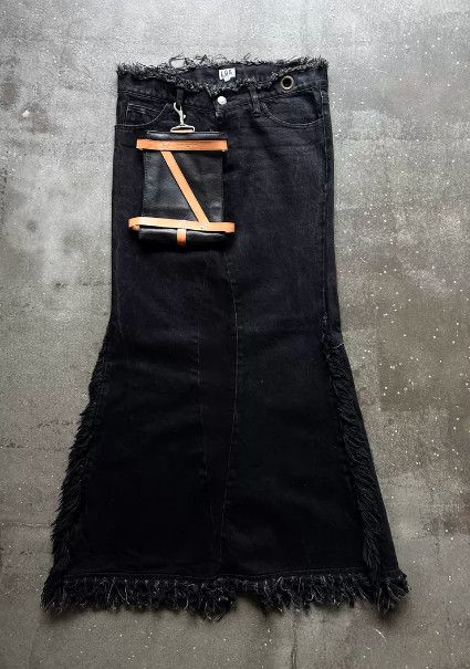 Masaki Matsushima Masaki Matsushima 90s Architectural Series Leather Waist Bag Size ONE SIZE - 3 Thumbnail