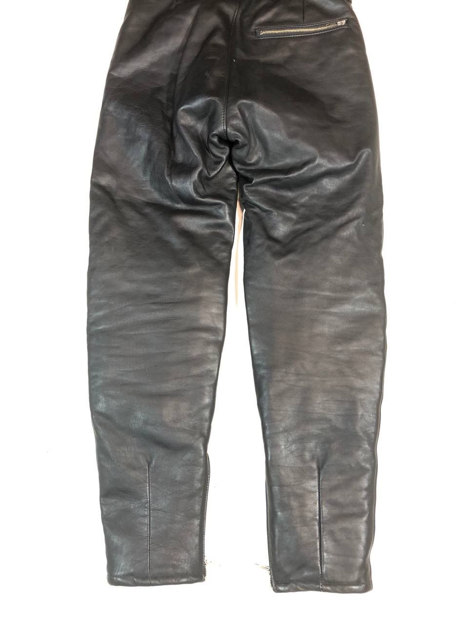 Leather Vintage Racing Moto Leather Overall Vintage Size US 30 / EU 46 - 8 Thumbnail