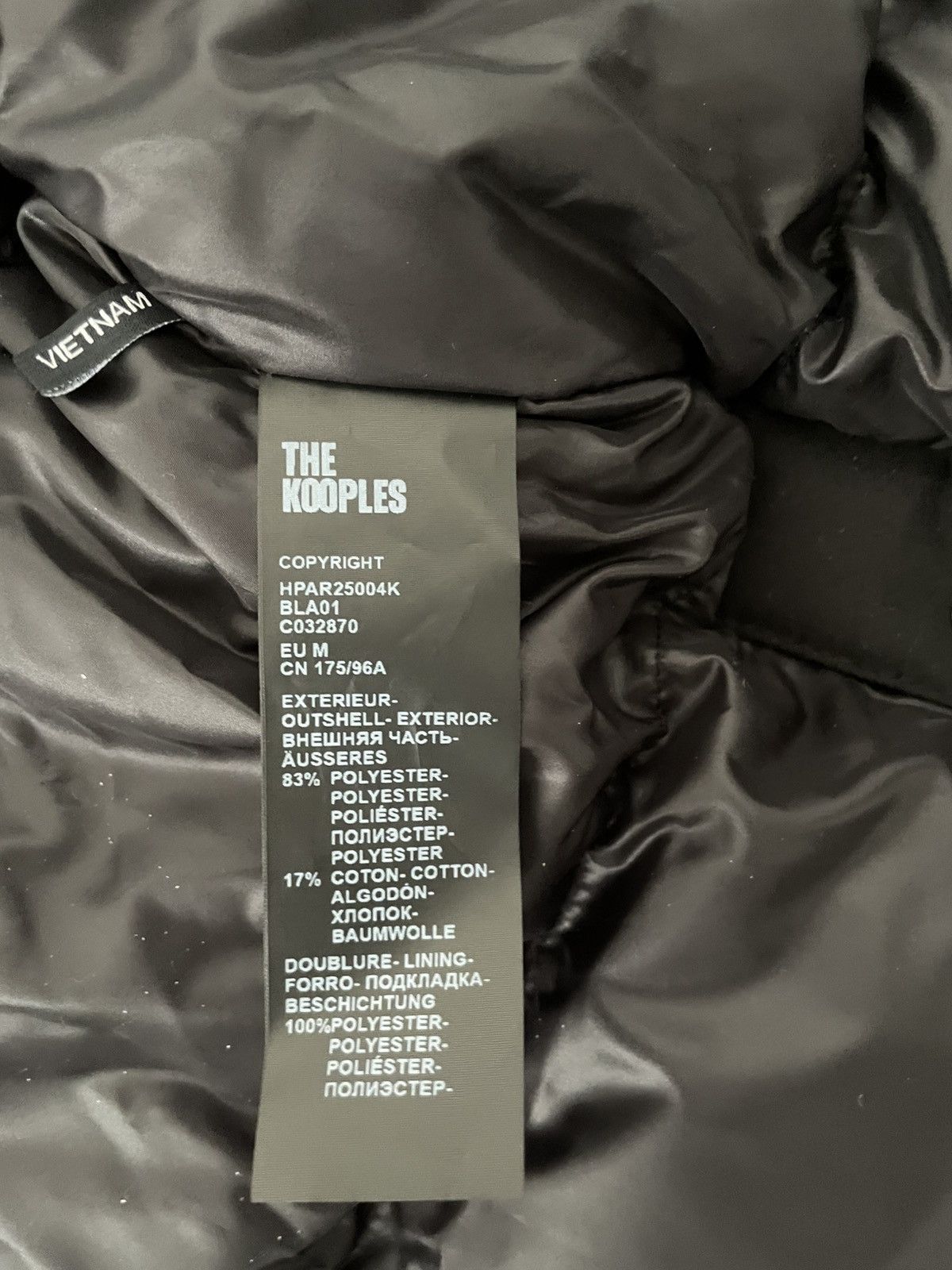 The Kooples Black Hooded Parka - The Kooples Size US M / EU 48-50 / 2 - 8 Thumbnail