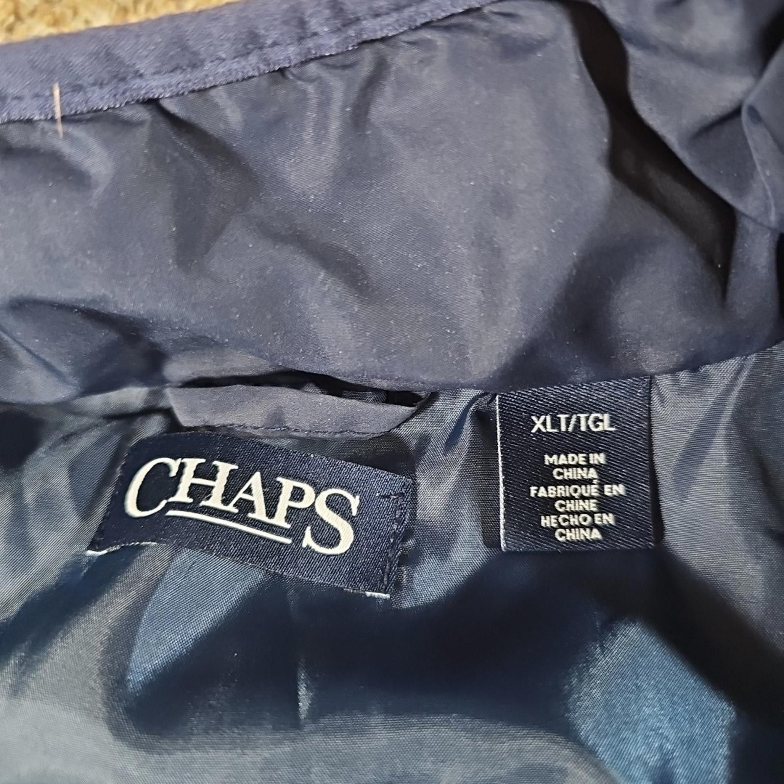 Chaps Chaps XLT Blue Puffer Vest Size US XL / EU 56 / 4 - 3 Thumbnail