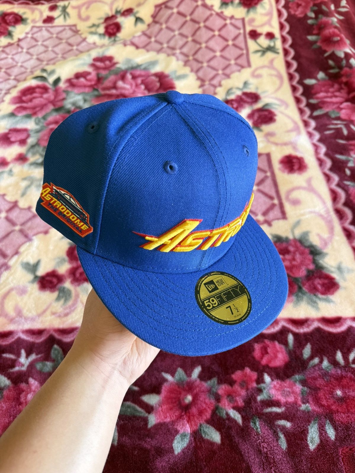 New Era Famcap Houston Astros “Astrodome” Fitted 7 1/2 New Size ONE SIZE - 1 Thumbnail