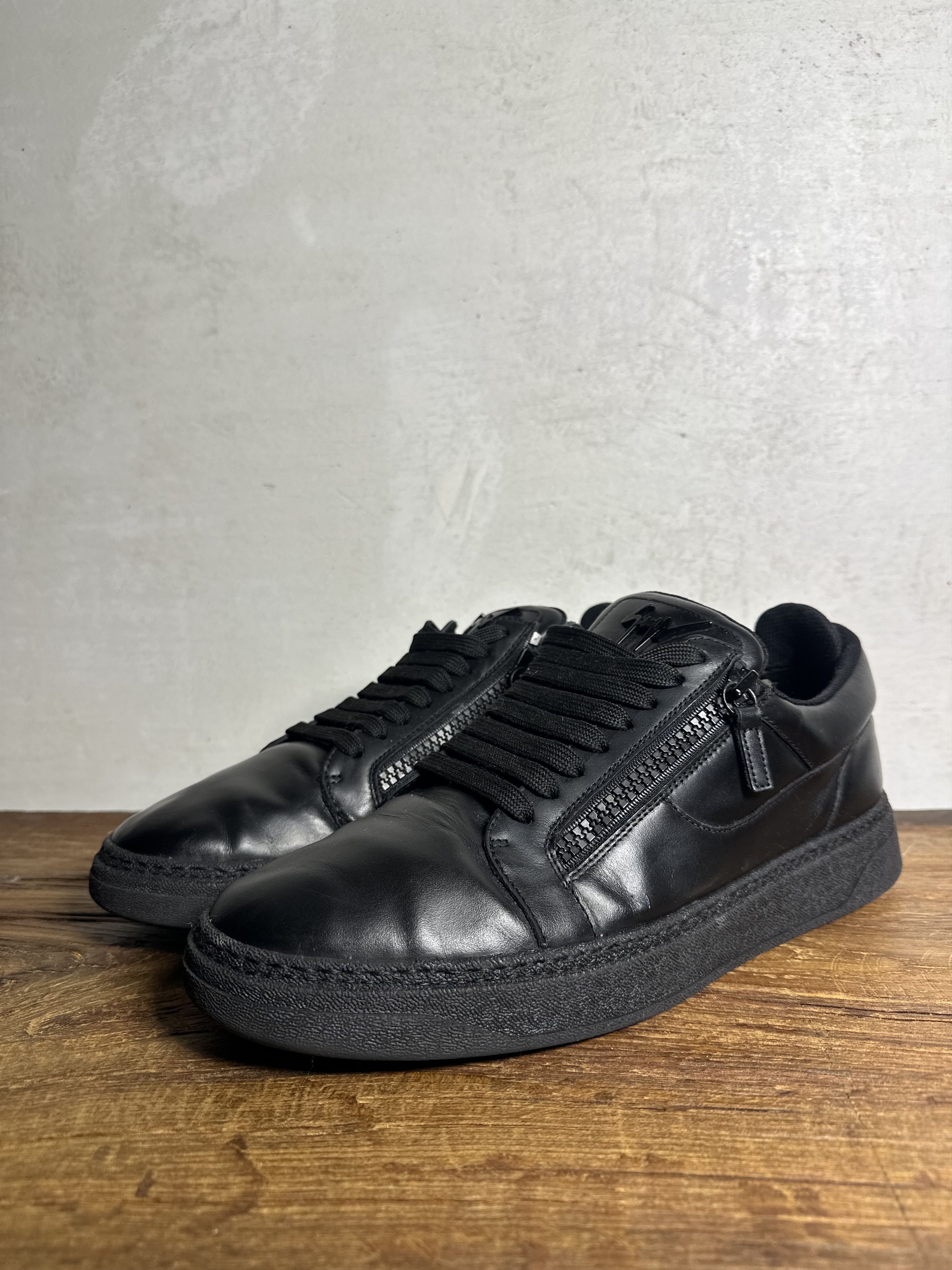 Giuseppe Zanotti Giuseppe Zanotti GZ94 double-zip low-top Sneakers Size US 12 / EU 45 - 2 Thumbnail