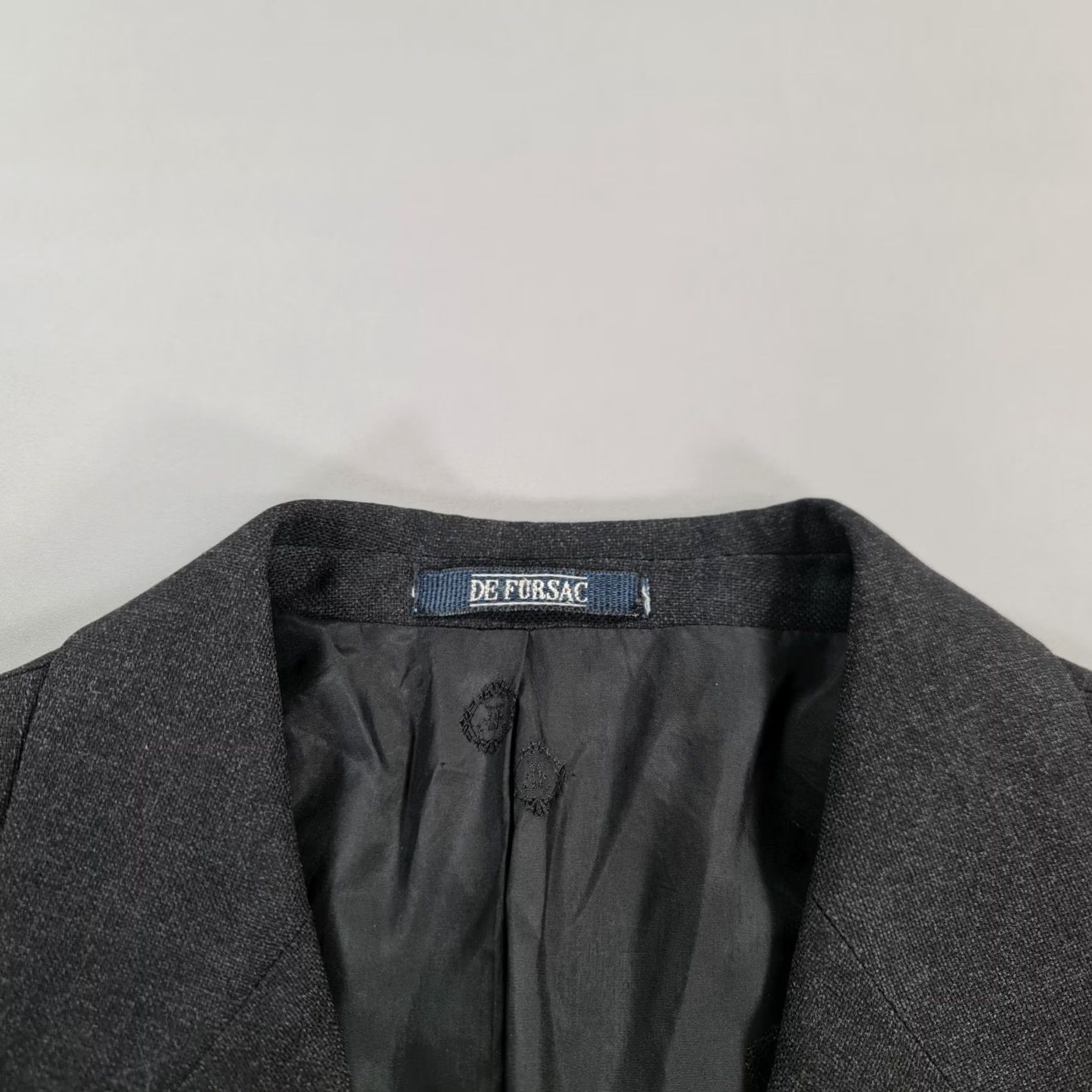 Suitsupply Suitsupply Blazer Jacket Men 38 R Wool Linen Grey Notch 4-Button Vintage Size 38R - 2 Thumbnail