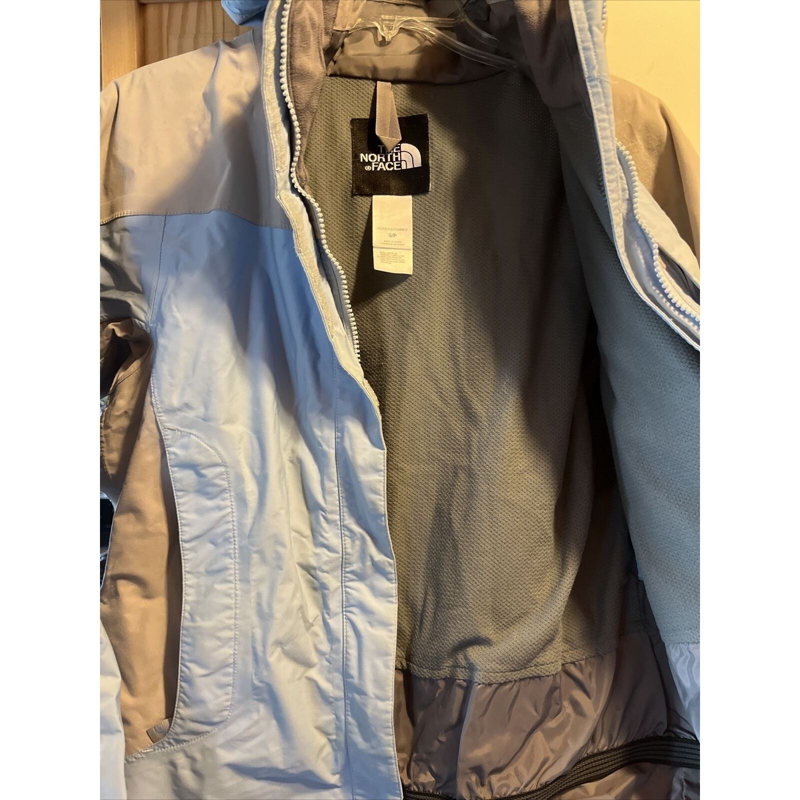 The North Face The North Face Women’s S Light Blue Venture LS Hooded Coat Size S / US 4 / IT 40 - 6 Thumbnail
