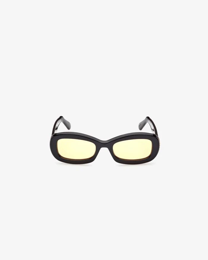 GCDS !DS! SS23 GCDS GD0027 01E Oval Black Sunglasses Size ONE SIZE - 6 Thumbnail