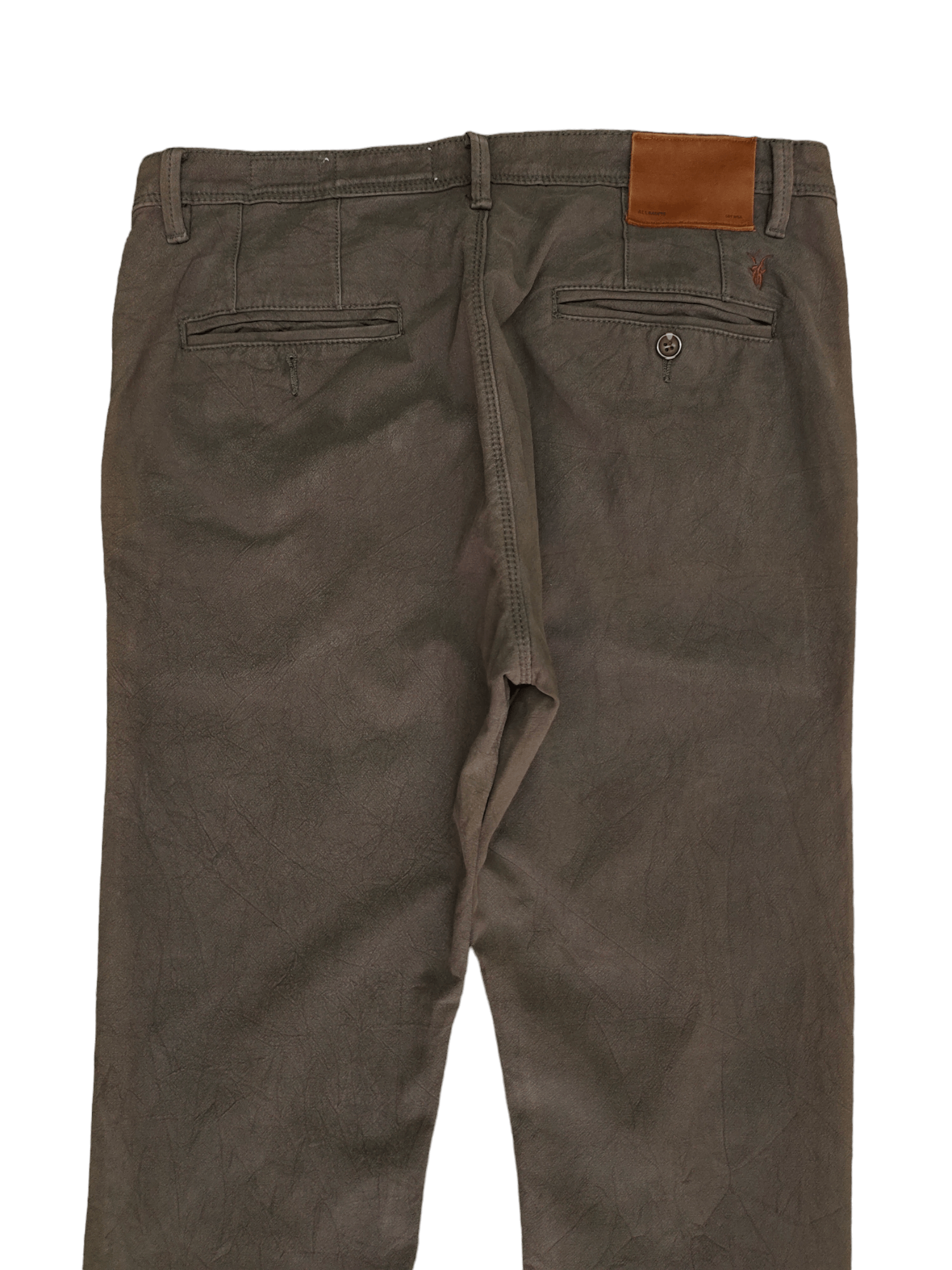 Allsaints All Saint Narrow Skood Fit Trouser Pants Size US 32 / EU 48 - 11 Thumbnail