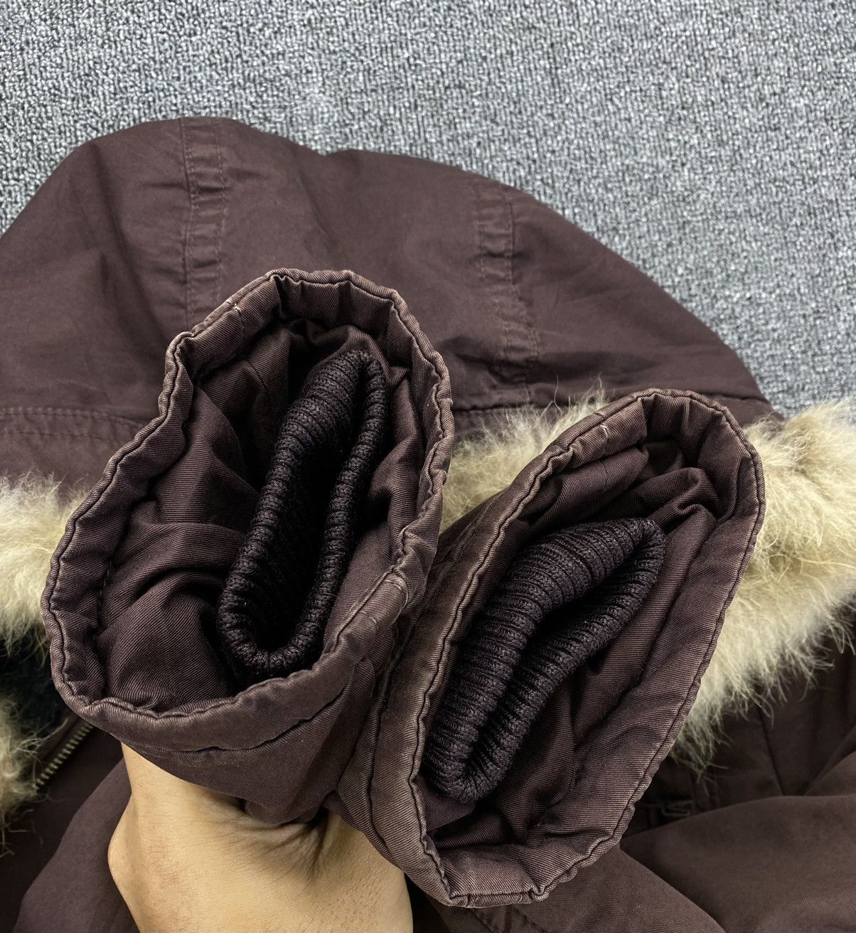 Issey Miyake Vintage Issey Miyake Sunaokuwahara Fur Hoodie Jacket Size M / US 6-8 / IT 42-44 - 16 Thumbnail