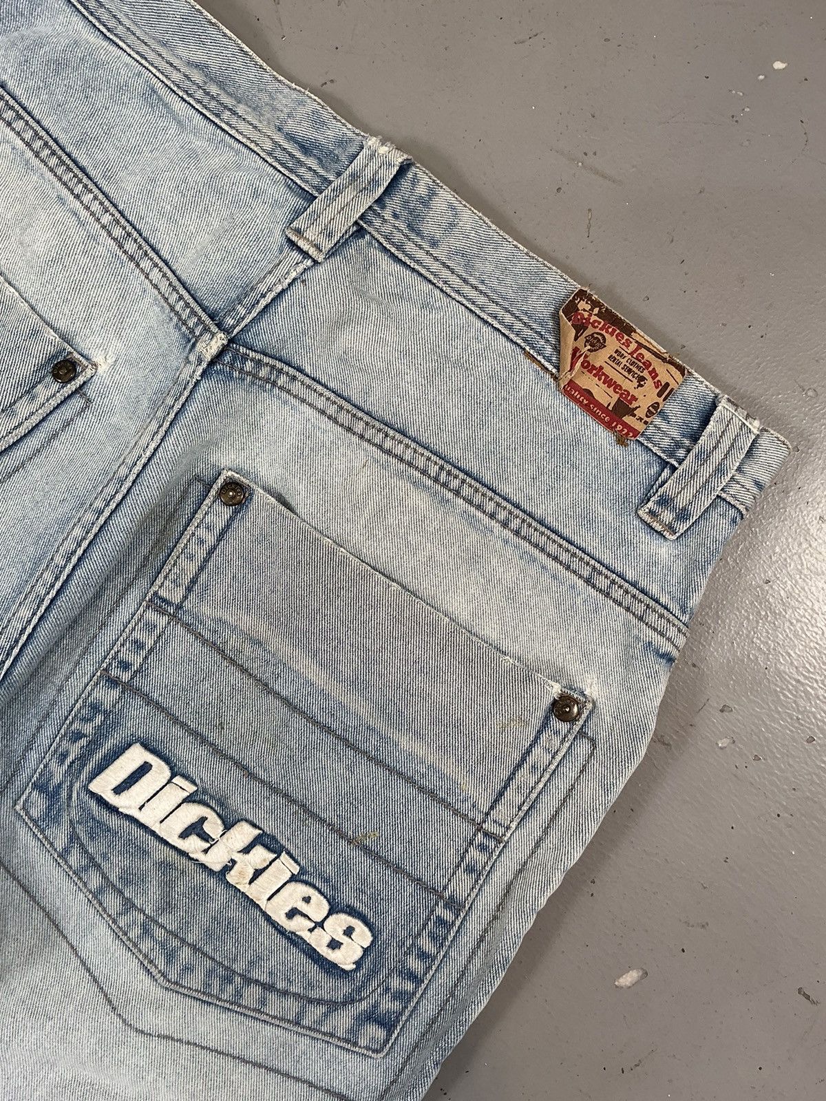 Dickies × Vintage Vintage Dickies distressed straight denim Size US 34 / EU 50 - 11 Thumbnail
