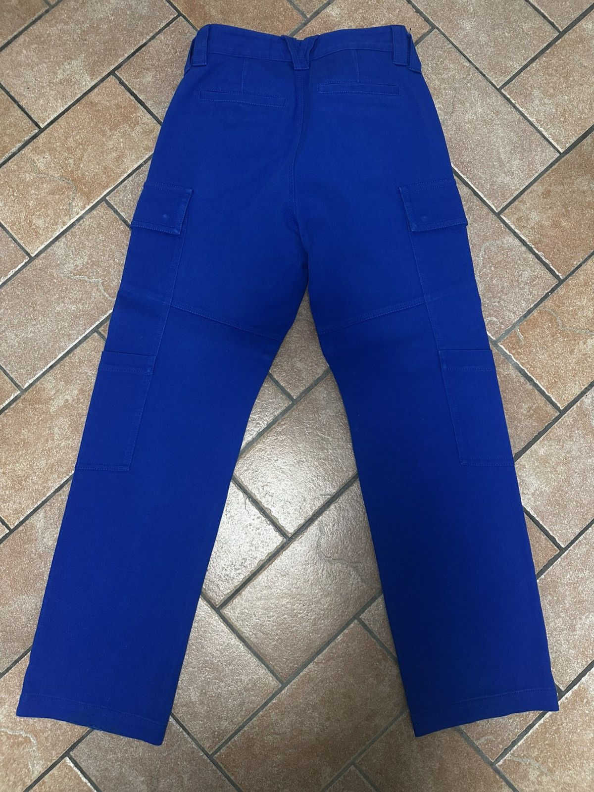 Versace Versace Blue Cargo Trousers Size US 32 / EU 48 - 12 Thumbnail