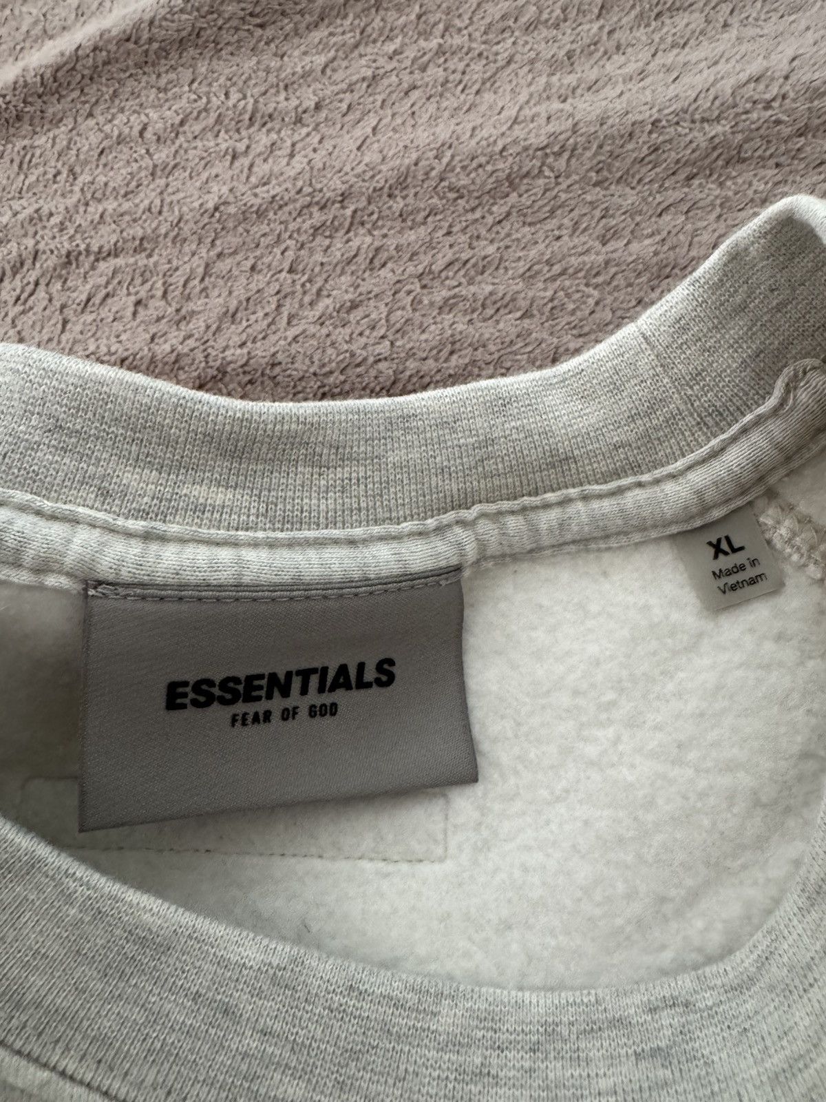 Essentials × Fear of God Fear Of God Essentials Fleece Pullover Crewneck Size US XL / EU 56 / 4 - 3 Thumbnail