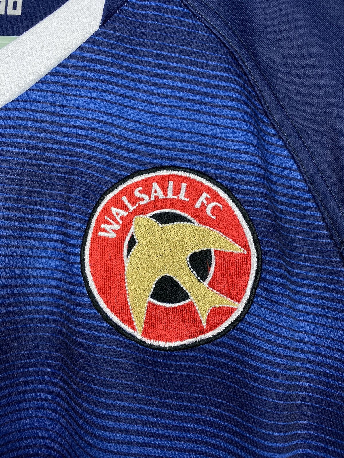 Errea Walsall FC 2018 2019 Errea Football Jersey Shirt PSG Arsenal Size US L / EU 52-54 / 3 - 3 Thumbnail