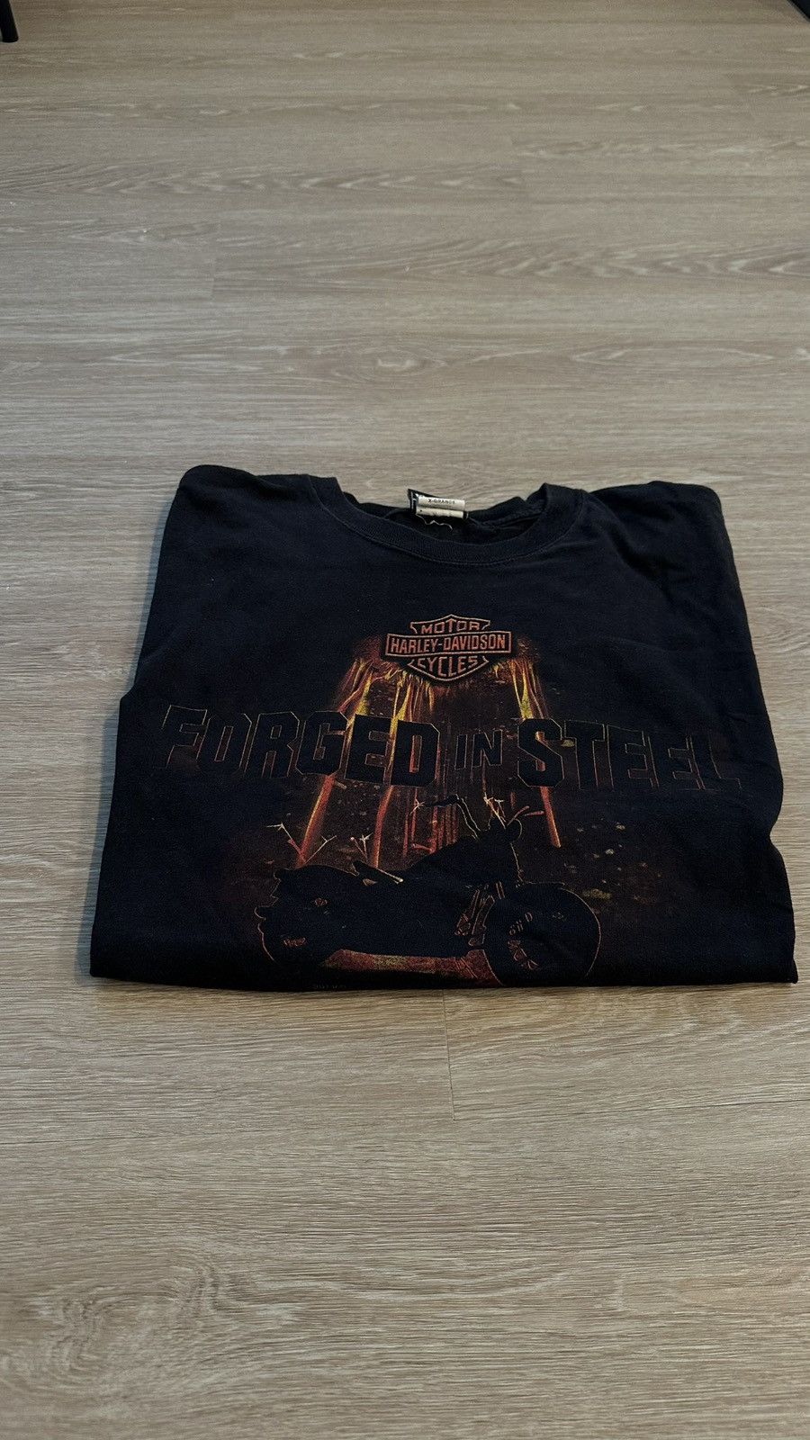 Harley Davidson Forged Steel Tee Cape Fear Size US XL / EU 56 / 4 - 1 Thumbnail