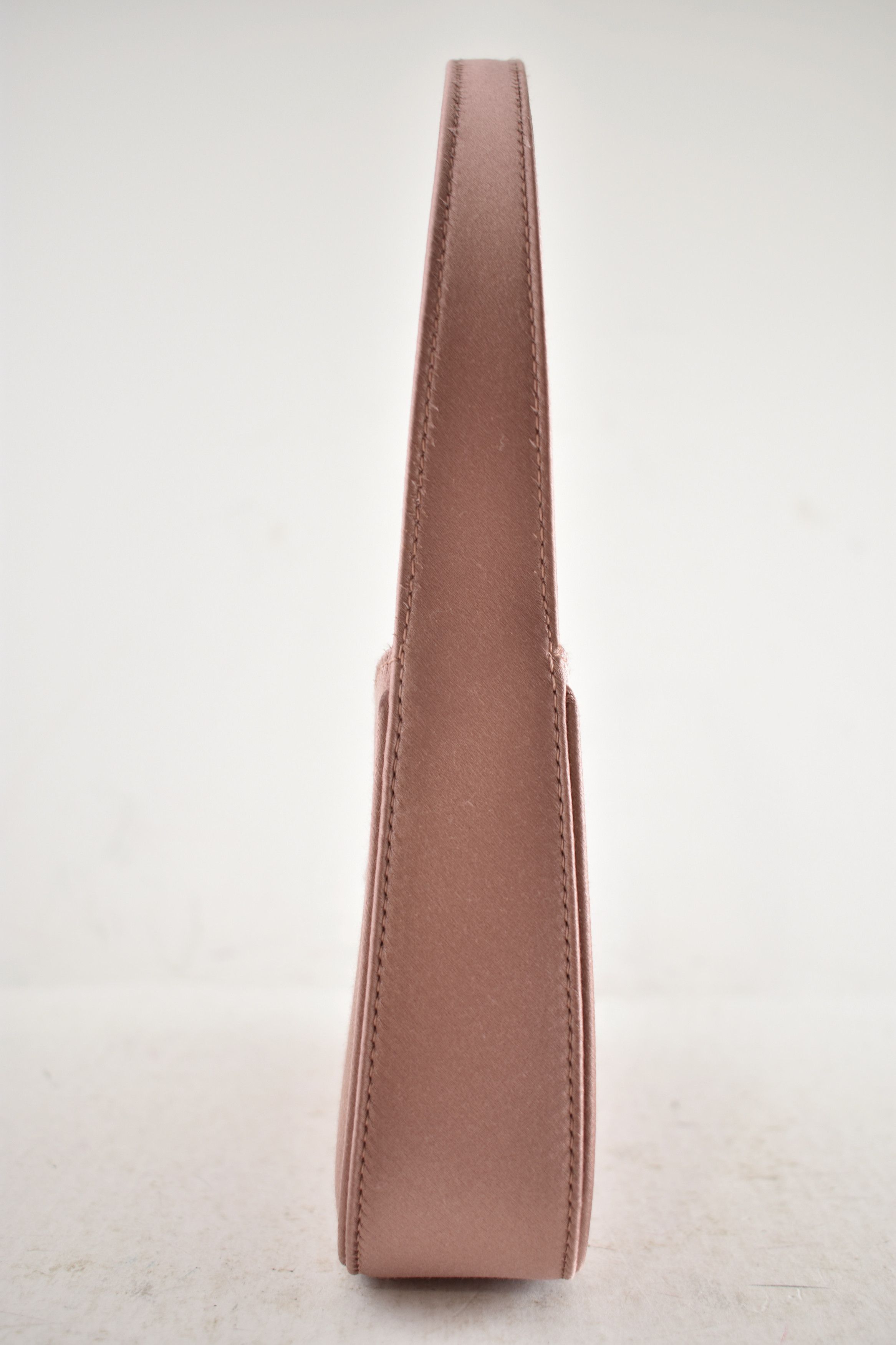 Saint Laurent Paris Mini Le 5 A 7 Hobo Dragee Satin Gold YSL Logo Top Handle Bag Size ONE SIZE - 9 Thumbnail
