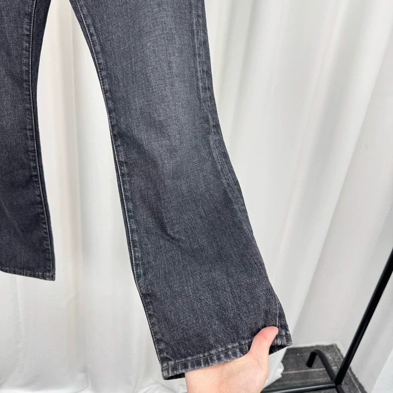 Acne Studios Acne Studios Black and grey washed leather brand jeans Size US 27 - 4 Thumbnail