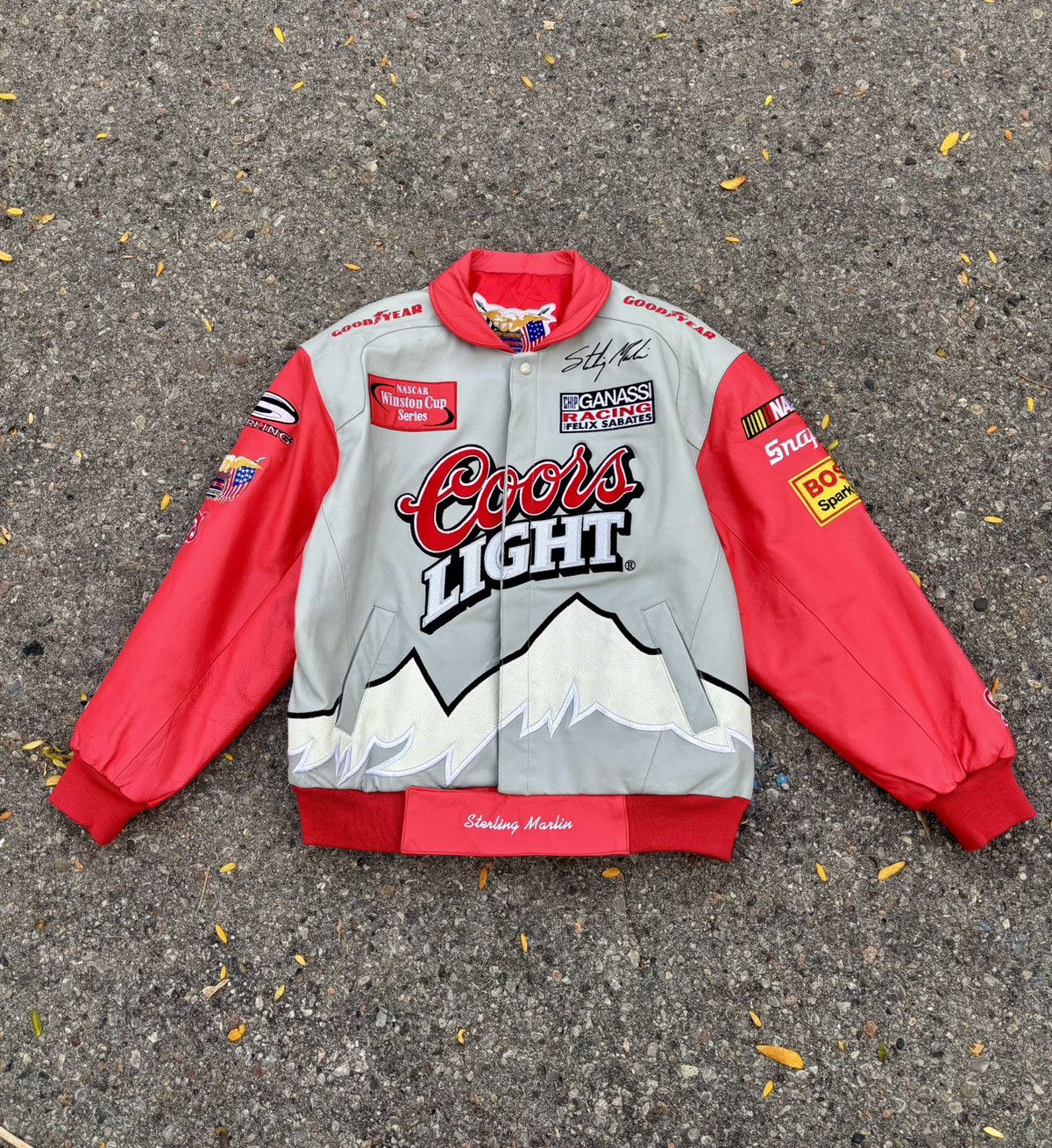 Coors light Jeff Hamilton NASCAR jacket vintage rare popular 90’s