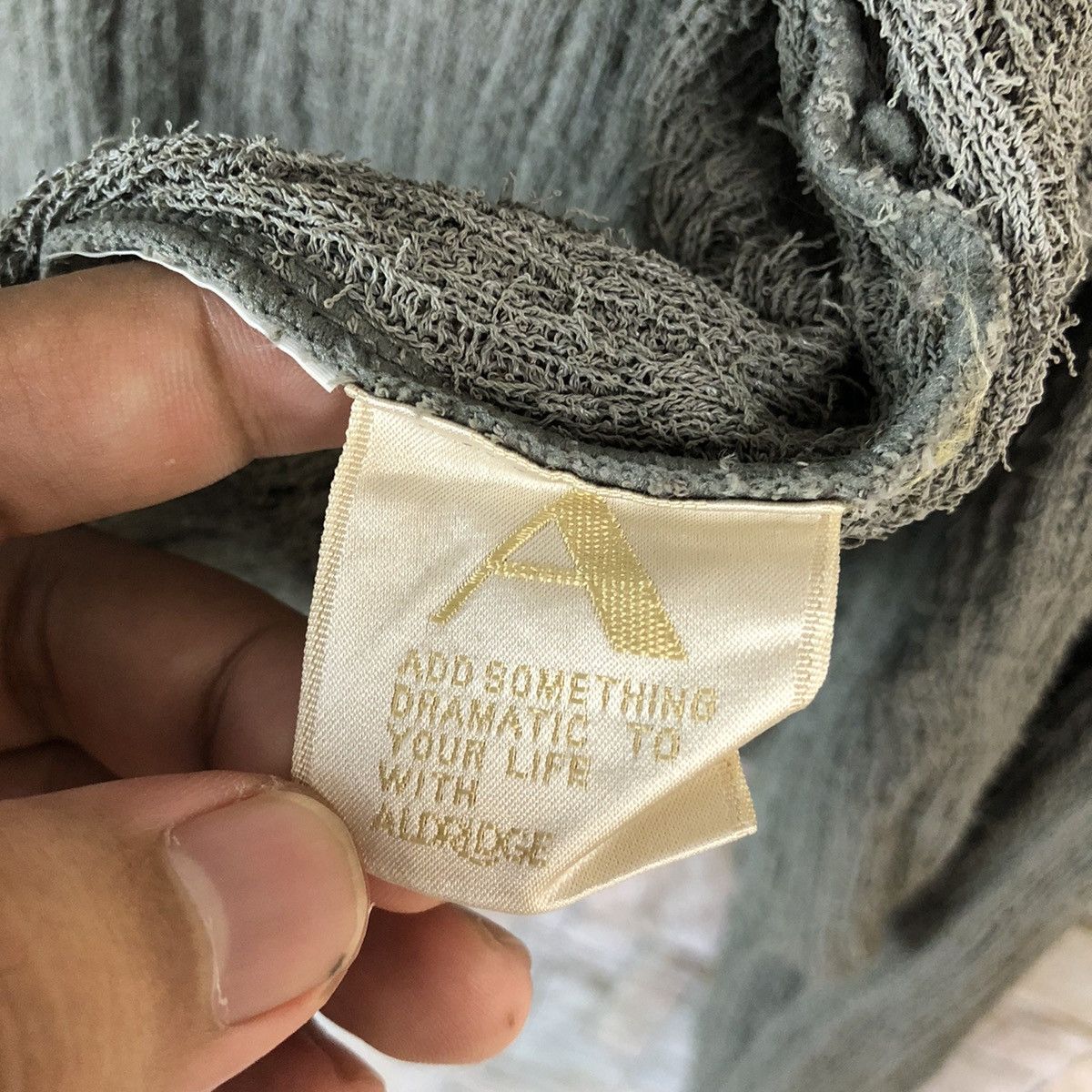 Homespun Knitwear × Japanese Brand Japanese Brand Grey Cardigan Knitwear #A783 Size M / US 6-8 / IT 42-44 - 9 Thumbnail