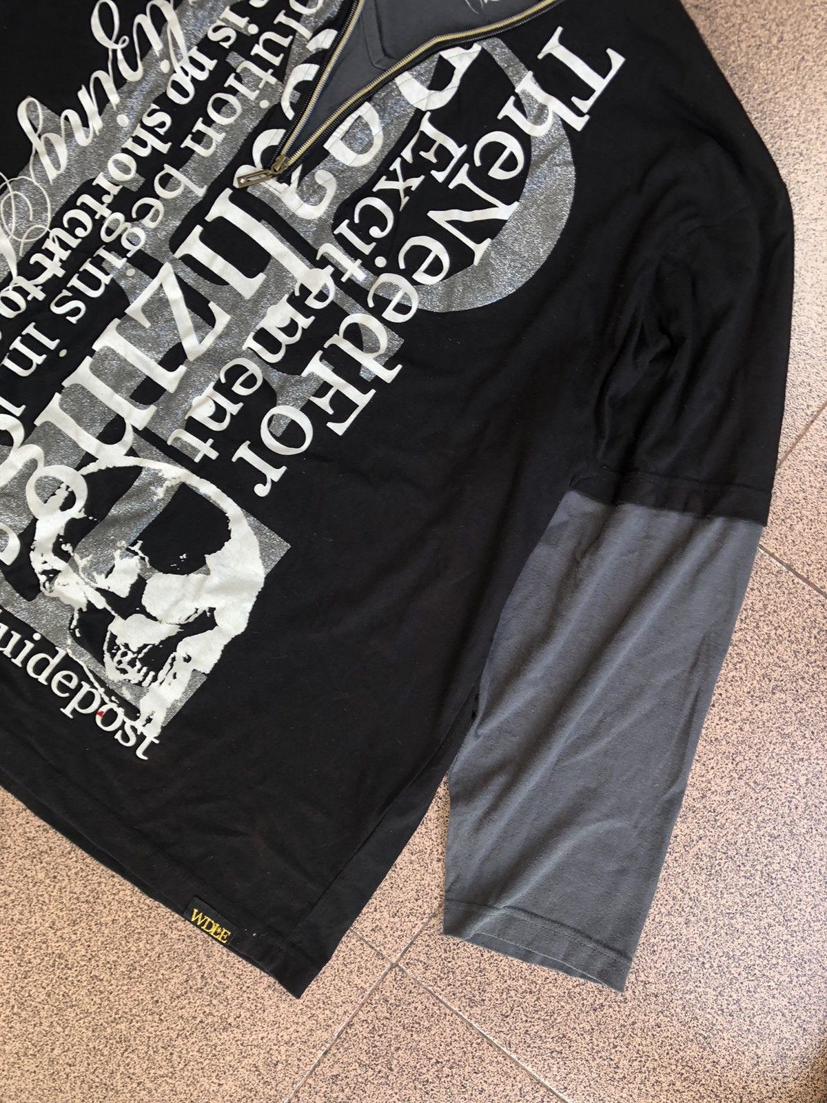Japanese Brand Wild Life Poem Words Shirt Zipper Longsleeve Like Lgb Size US XL / EU 56 / 4 - 5 Thumbnail