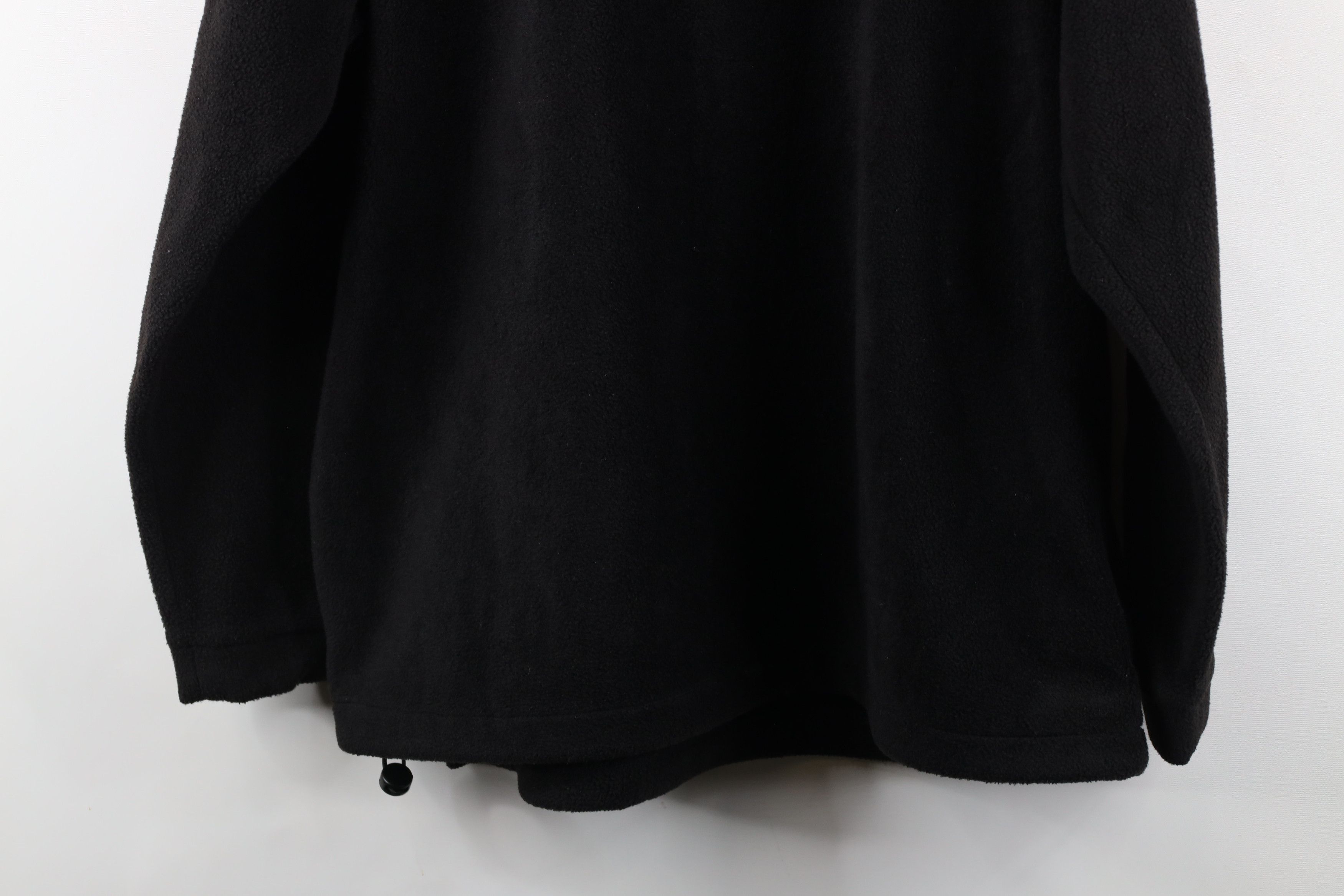 Vintage Vintage 90s Streetwear Fleece Pullover Sweater Black Size US L / EU 52-54 / 3 - 8 Thumbnail