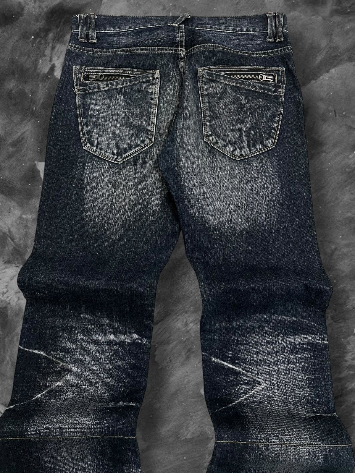 PPFM Vintage 1990s Og Designer PPFM Iconic Distressed Denim Size US 30 / EU 46 - 10 Thumbnail