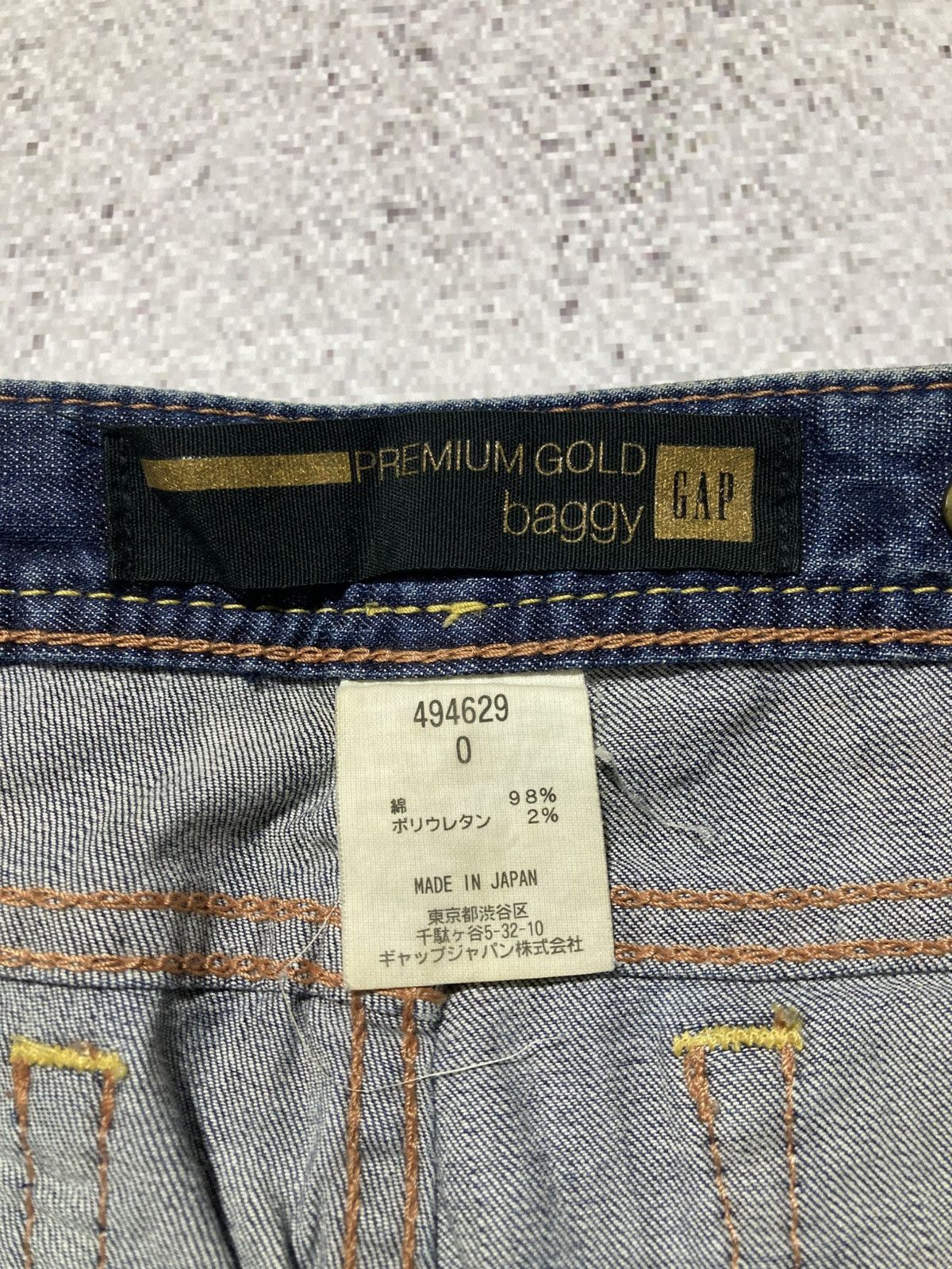 Japanese Brand 🇯🇵 2000s Gap Multi Button Flared Bootcut Faded Jeans Blue Size US 29 - 17 Thumbnail