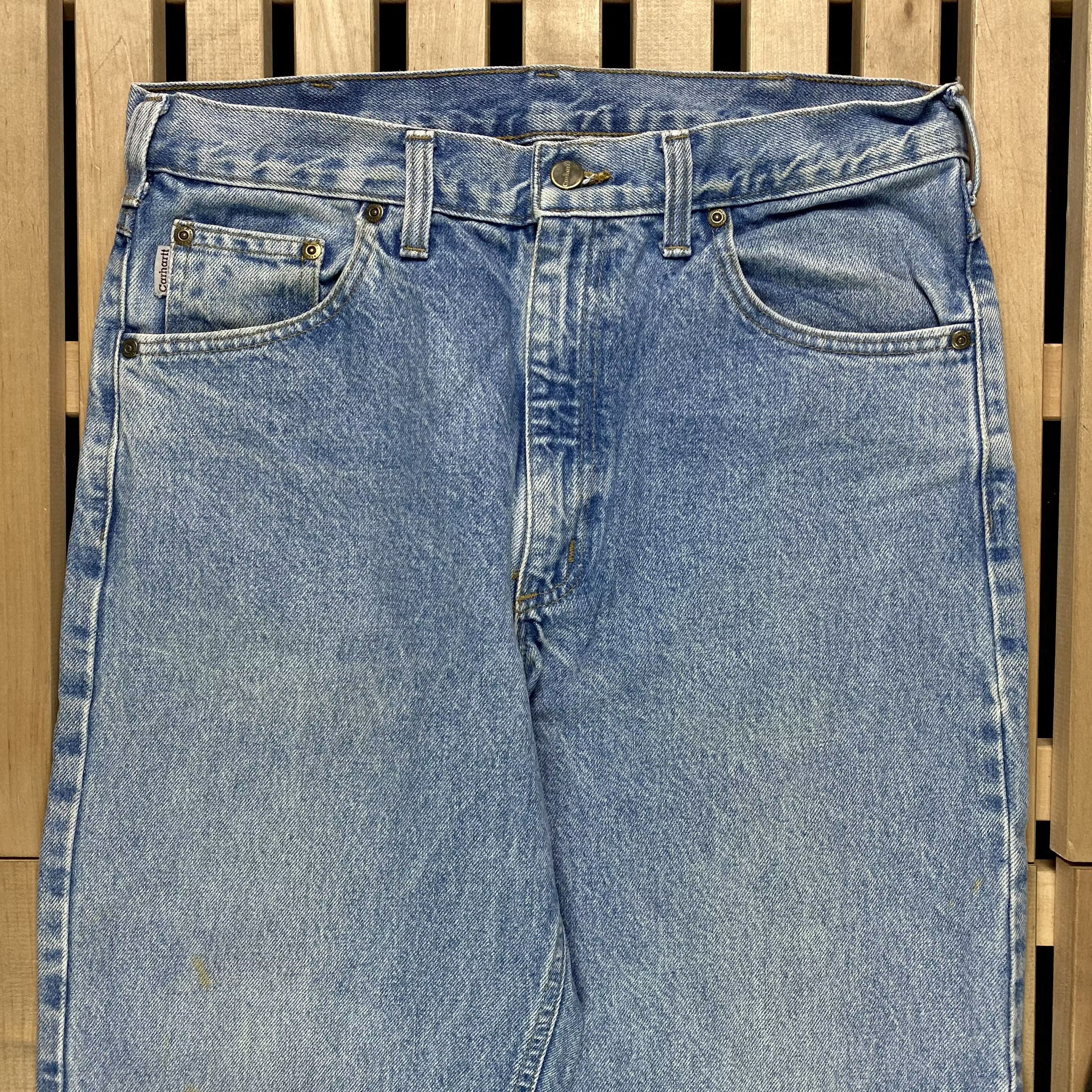 Carhartt × Carhartt Wip × Vintage Mens Jeans Denim Carhartt Vintage Size 34 Size US 34 / EU 50 - 2 Thumbnail
