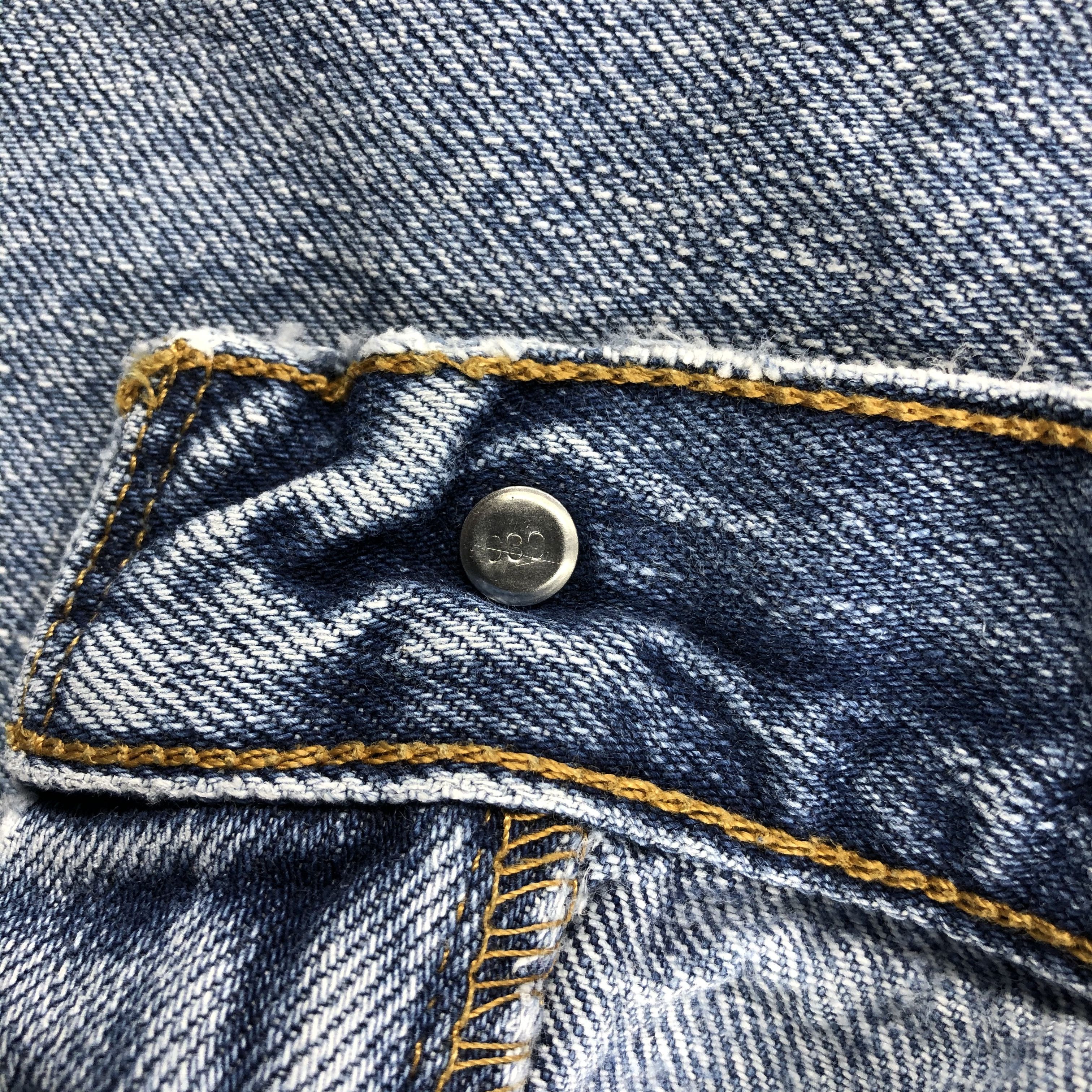 Levi's Vintage Blue Wash Levis 550 Jeans-J2179 Size US 38 / EU 54 - 9 Thumbnail