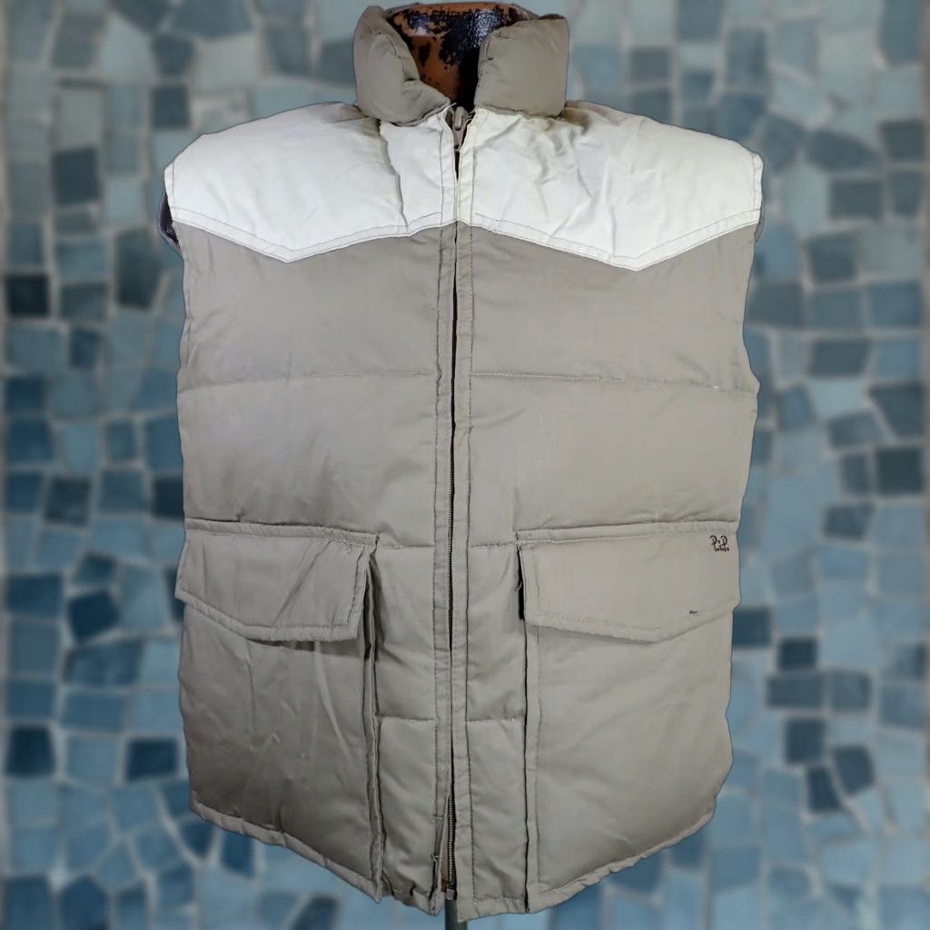 Vintage VINTAGE Ski Daddle Pack-In Vest Vest Mens Small Adult Small Brown Down Puffer Nylon 1980s Ski Retro Camping Hunting 90s Mens Size US S / EU 44-46 / 1 - 1 Thumbnail